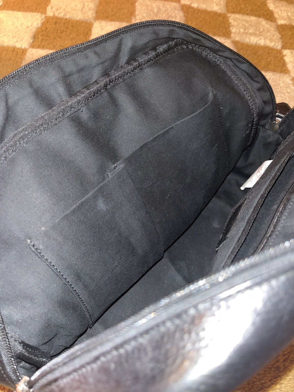 Y's Y’s Black Leather Bowler Bag Size ONE SIZE - 8 Thumbnail