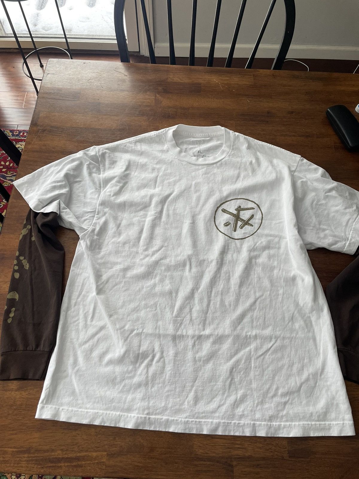 image of Travis Scott Signature Jack Tee Ii in White, Men's (Size XL)