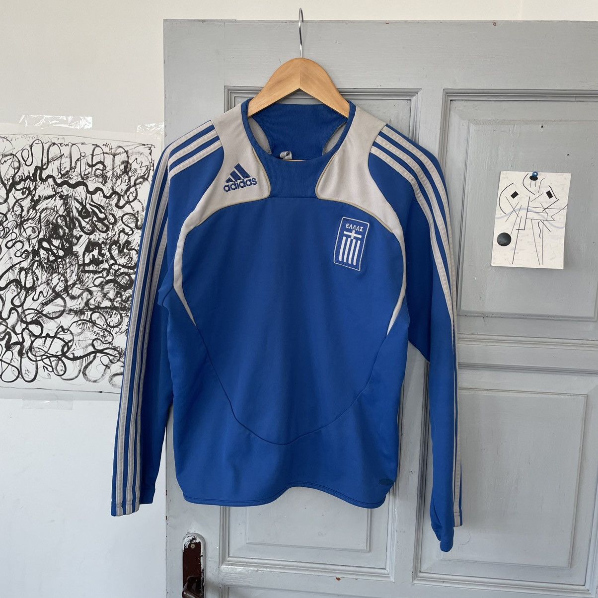Vintage Vintage Adidas Greece National Team 2004 Home Jersey Sz S Size US S / EU 44-46 / 1 - 2 Thumbnail