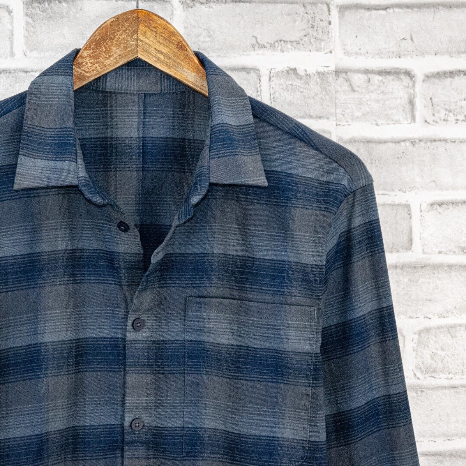 Lululemon Lululemon Mason's Peak Flannel Shirt in Shade Plaid Size US M / EU 48-50 / 2 - 7 Thumbnail