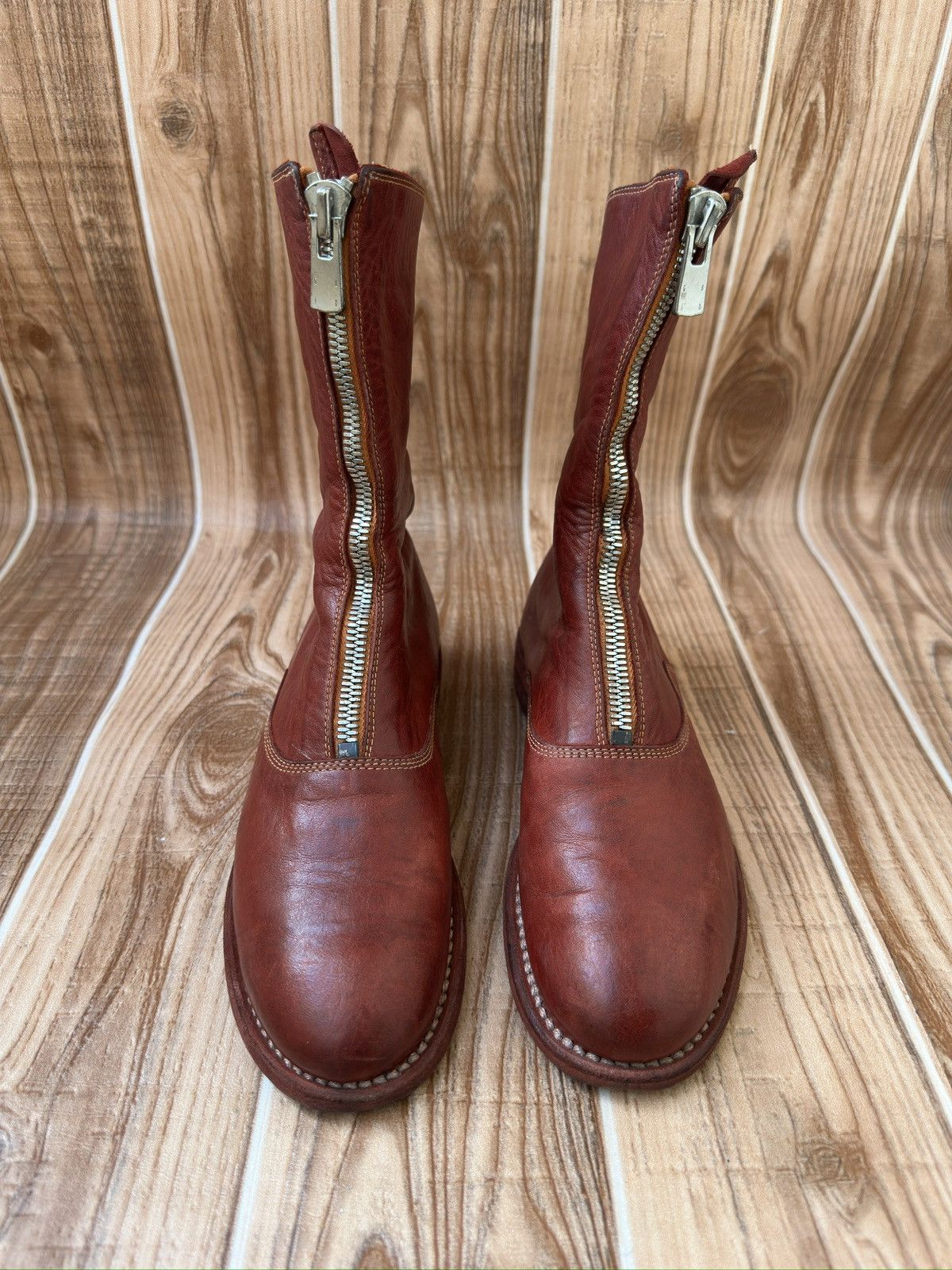 Guidi Guidi 310 Front-zip Soft Horse Leather Boots Size US 6.5 / IT 36.5 - 1 Thumbnail