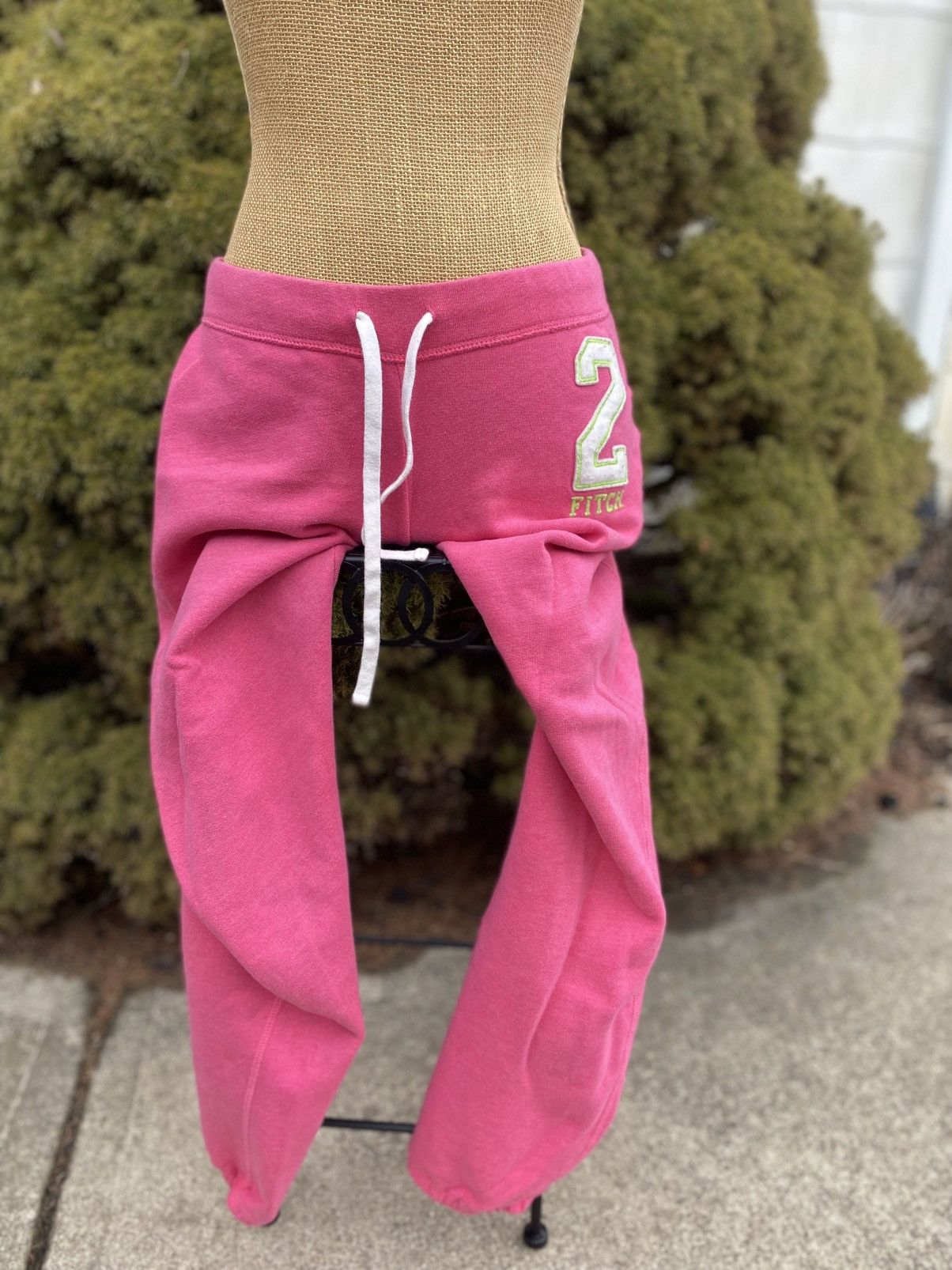 Abercrombie & Fitch Vintage ‘09 Abercrombie & Fitch Jogger Sweatpants Pink S Size 26" / US 2 / IT 38 - 7 Thumbnail