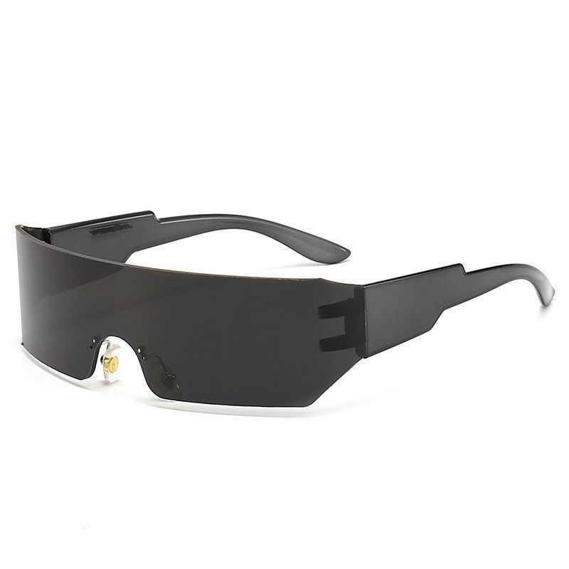 VIBE Retro Street ins style custom avant-garde sunglasses Size ONE SIZE - 6 Thumbnail