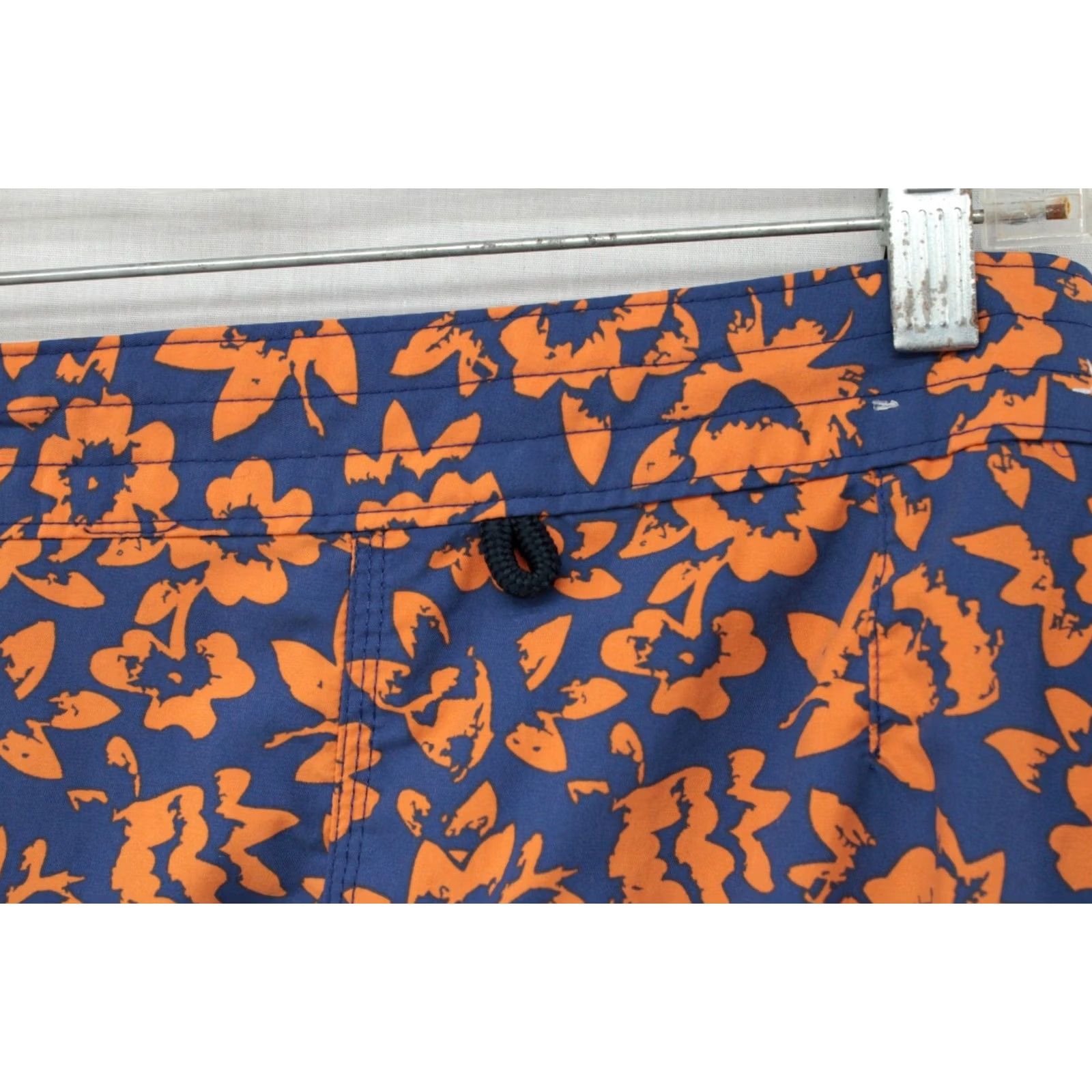 Brooks Brothers Brooks Brothers Red Fleece Board Shorts Mens 34 Blue Orange Floral Swim Trunks Size US 34 / EU 50 - 7 Thumbnail