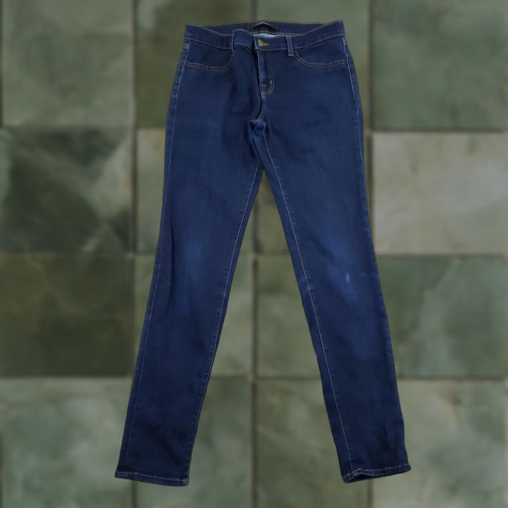 J Brand J Brand Jeans Womens 30 Dark Wash Super Skinny Starless Stretch Made in USA Womens Size 30" / US 8 / IT 44 - 1 Thumbnail