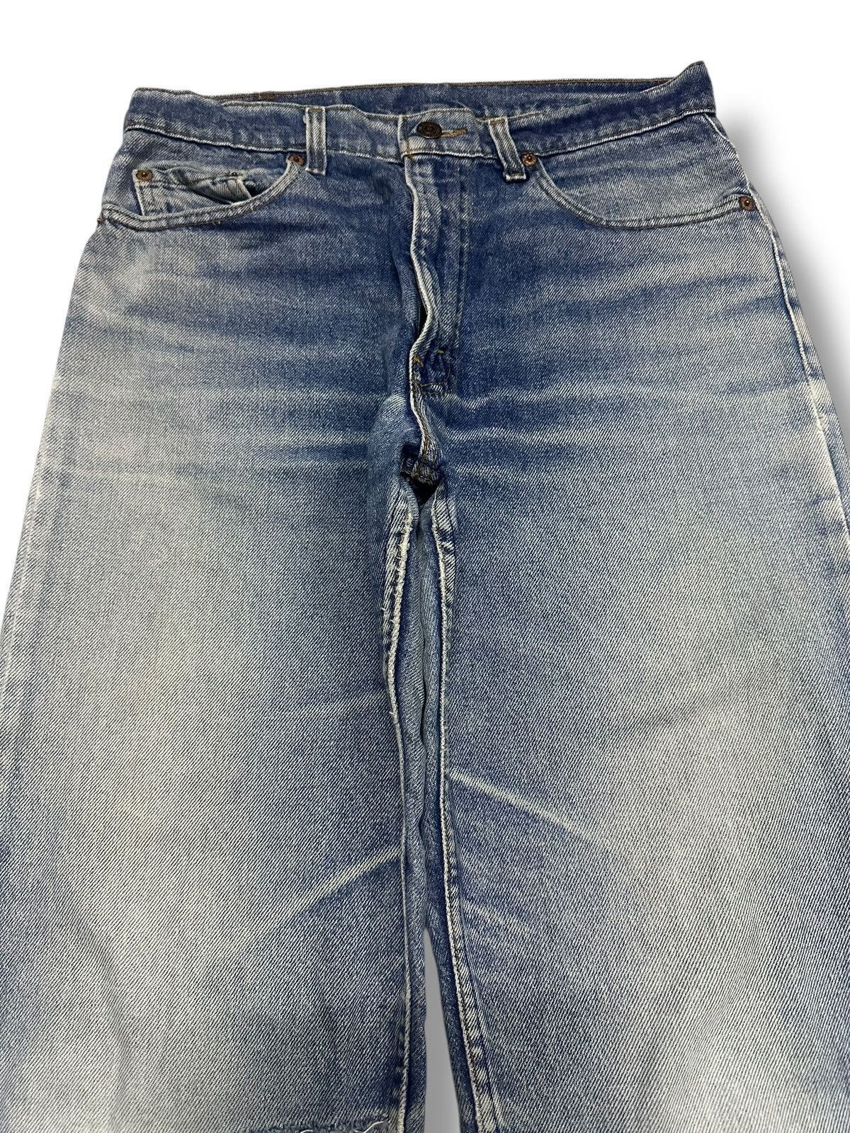 Levi's Vintage Levi's Distressed Baggy Loose Fit With Faded Wash Size US 31 - 3 Thumbnail