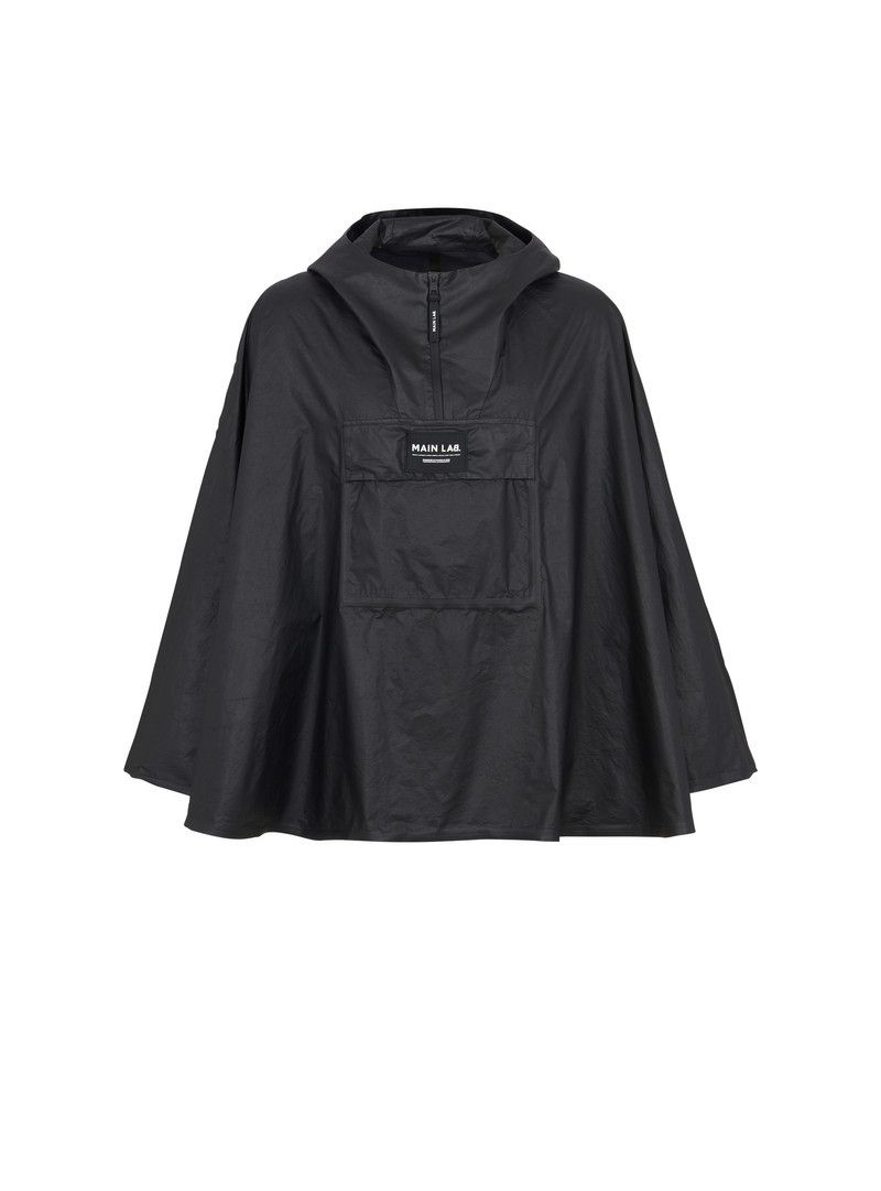 Balmain o1y0426 Size : S / Shell Cape in Black Size ONE SIZE - 1 Thumbnail