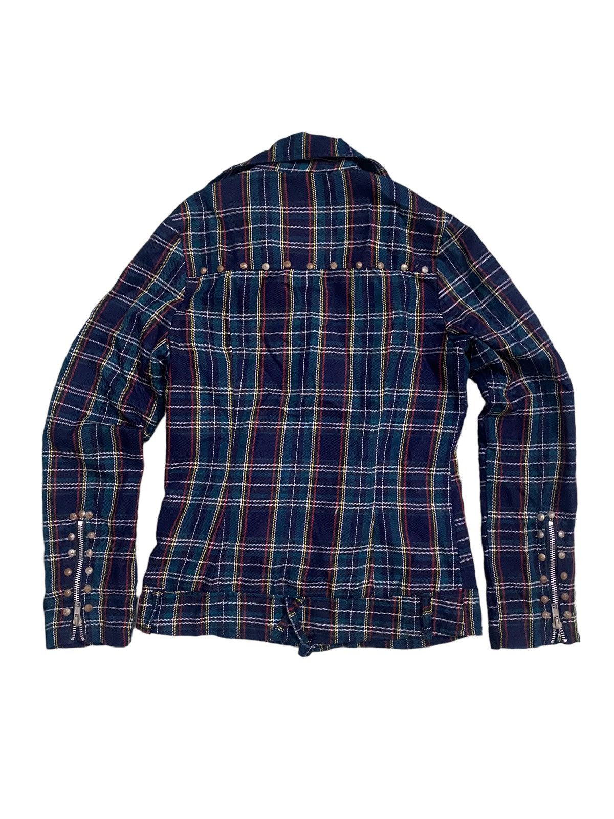 Seditionaries 💥Japanese Wink Wink Seditionaries Tartan Studs Jacket Size S / US 4 / IT 40 - 2 Thumbnail