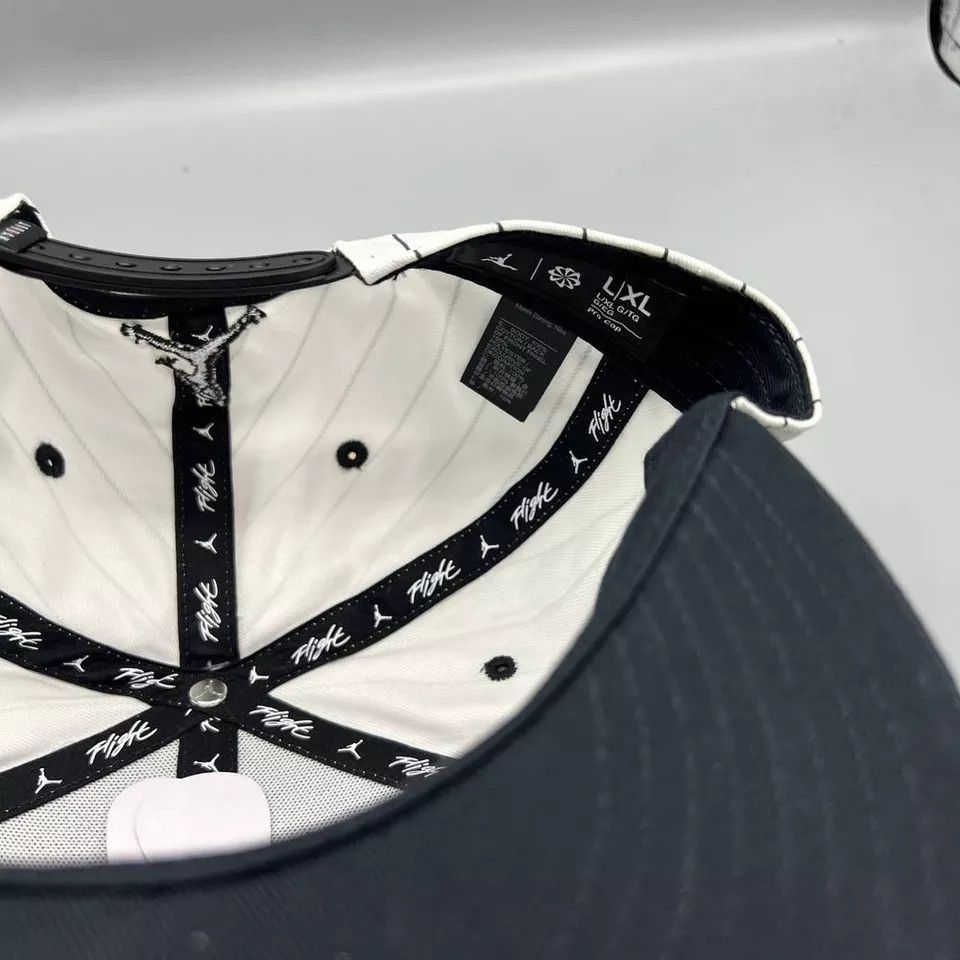 Jordan Brand Air Jordan Hat Men L-XL Baron 45 Pinstripes Jumpman SnapBack Size ONE SIZE - 7 Thumbnail