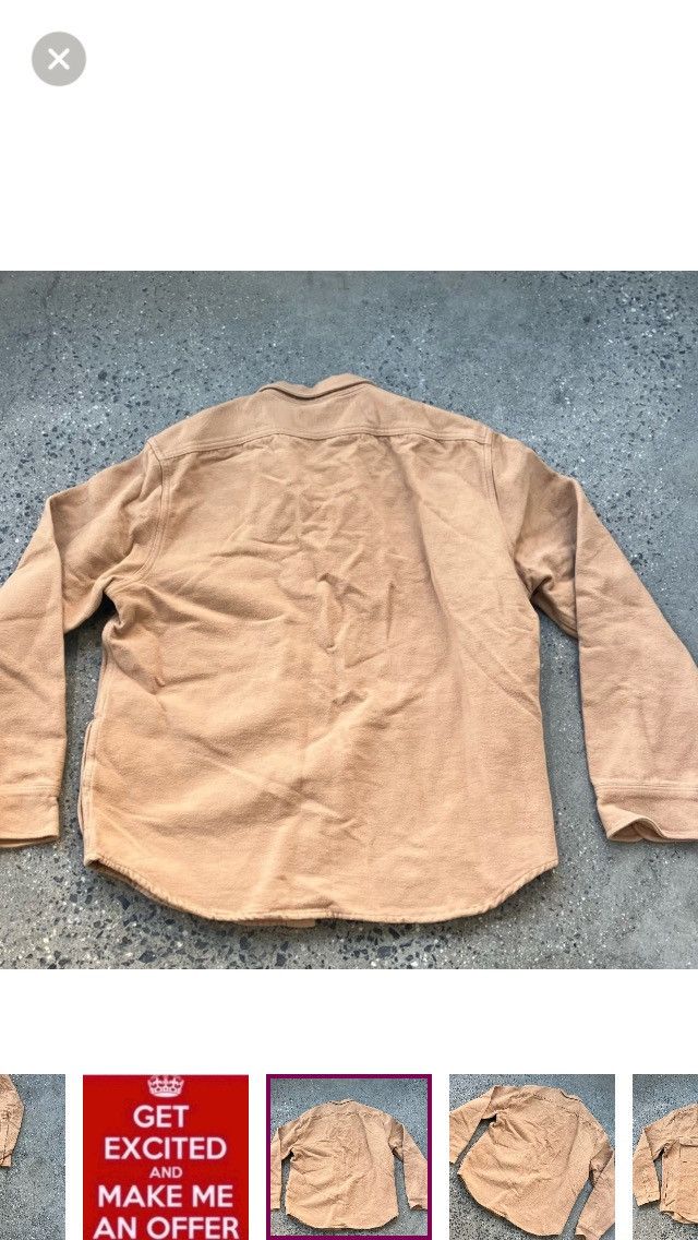 J.Crew J Crew Heavyweight Chamois Workshirt Large Size US L / EU 52-54 / 3 - 9 Thumbnail