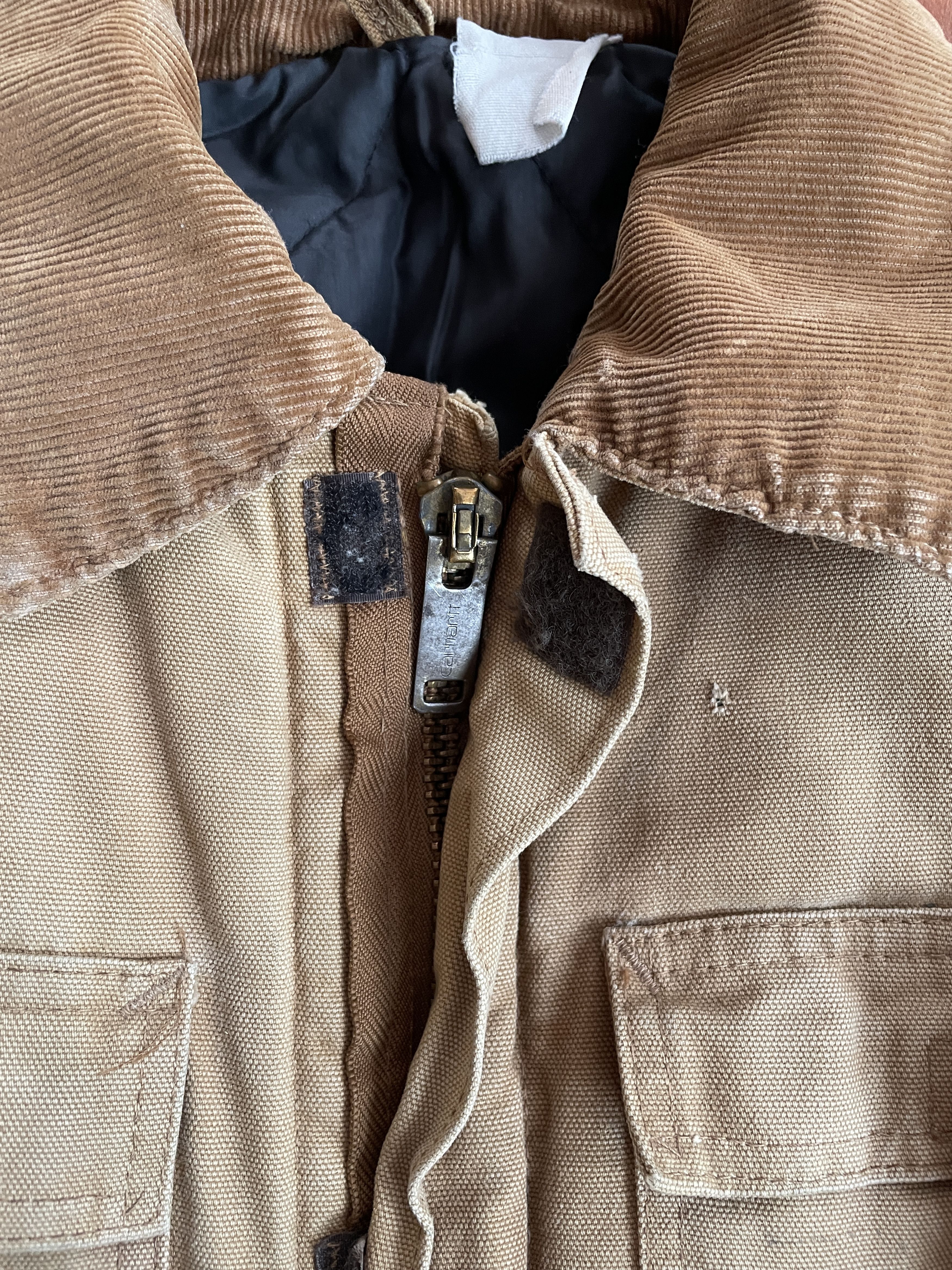Carhartt Lined Carhartt Beige Jacket Size US L / EU 52-54 / 3 - 4 Thumbnail