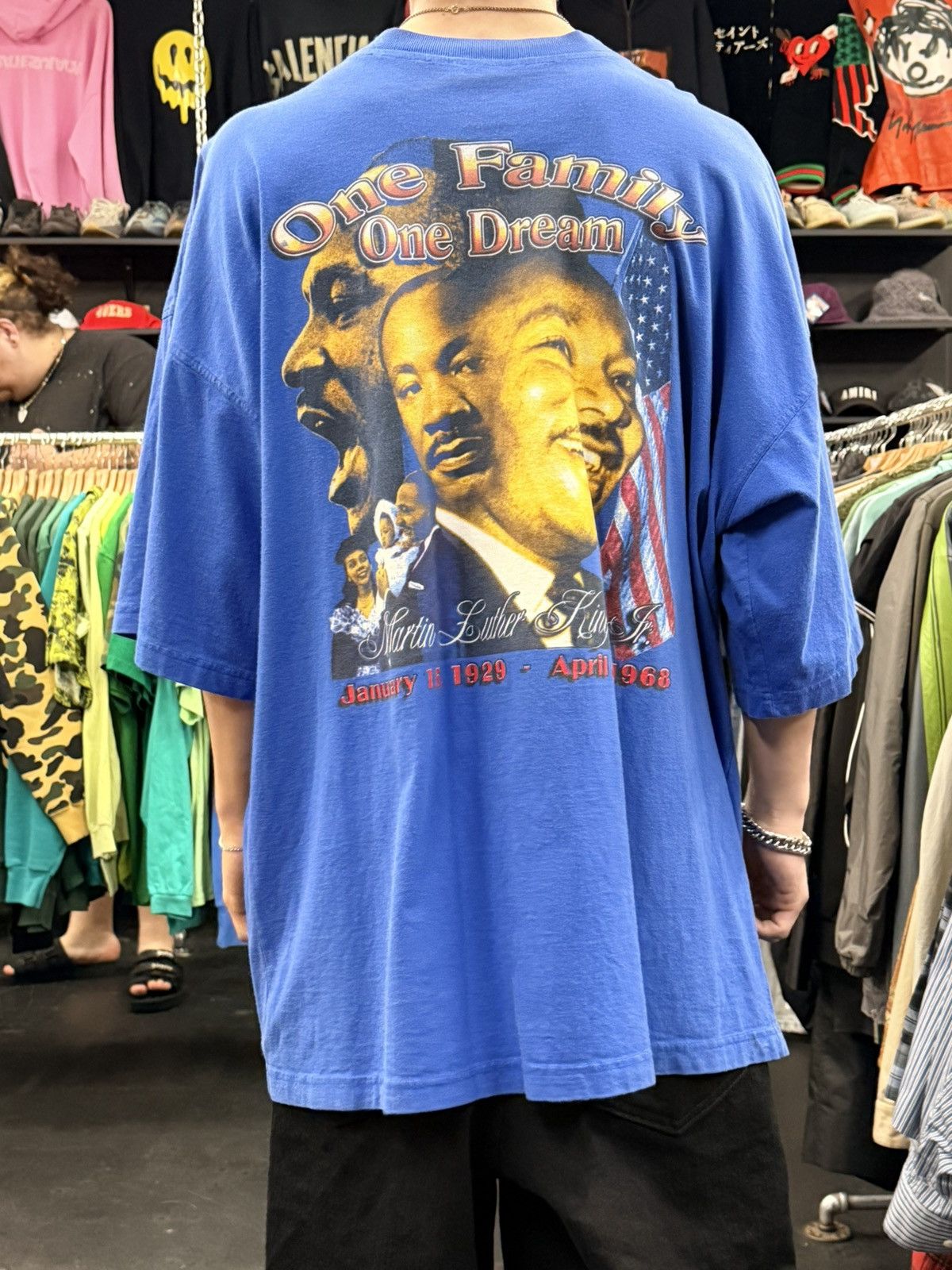 Vintage Vintage MLK tee Size US XXL / EU 58 / 5 - 2 Thumbnail