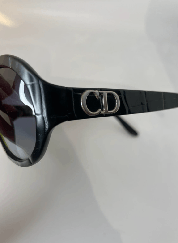 Dior DIOR Sunglasses CD Pop Rectangle Wrap Straps Logo RI945 Size ONE SIZE - 5 Thumbnail