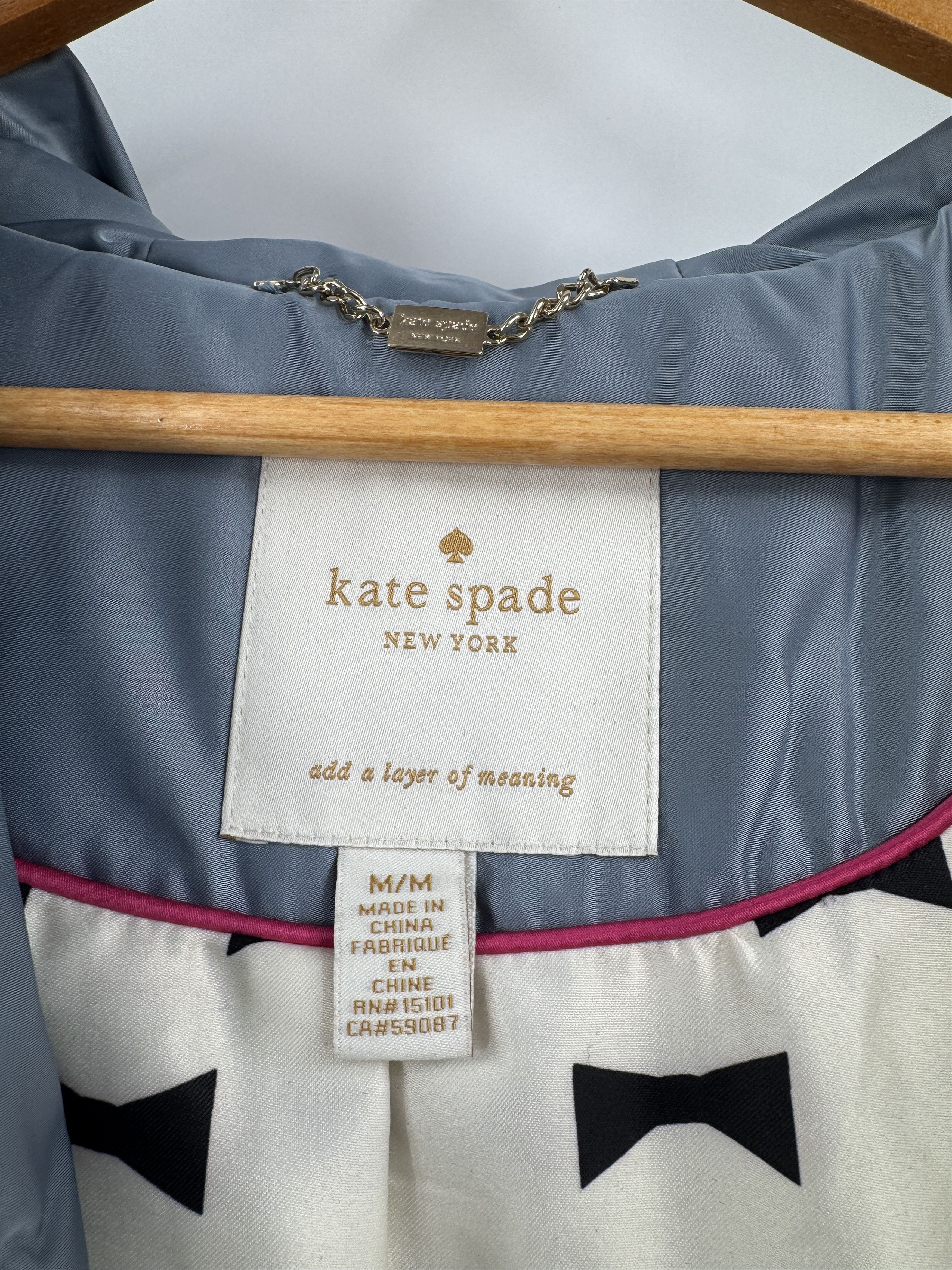 Kate Spade Kate Spade Jacket Quilted Faux Fur Hood Down Puffer Size M / US 6-8 / IT 42-44 - 7 Thumbnail