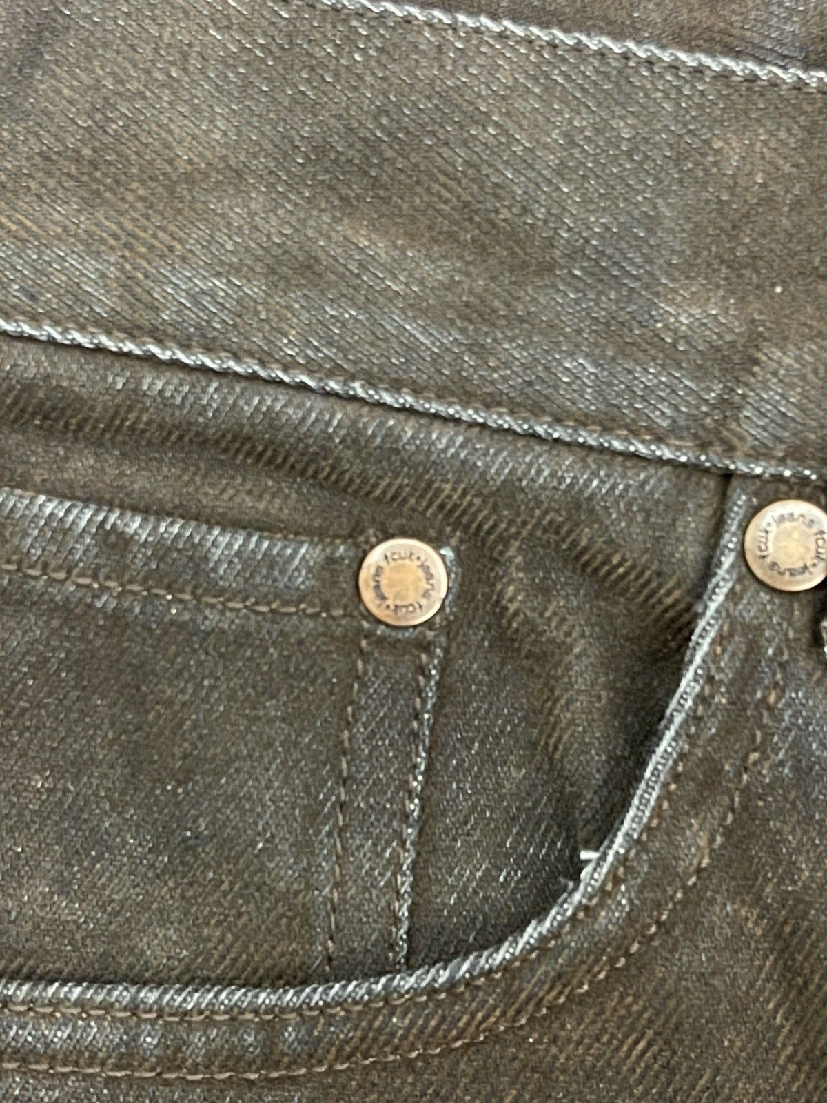 FCUK FCUK Flared Denim Pants Size US 28 / EU 44 - 6 Thumbnail