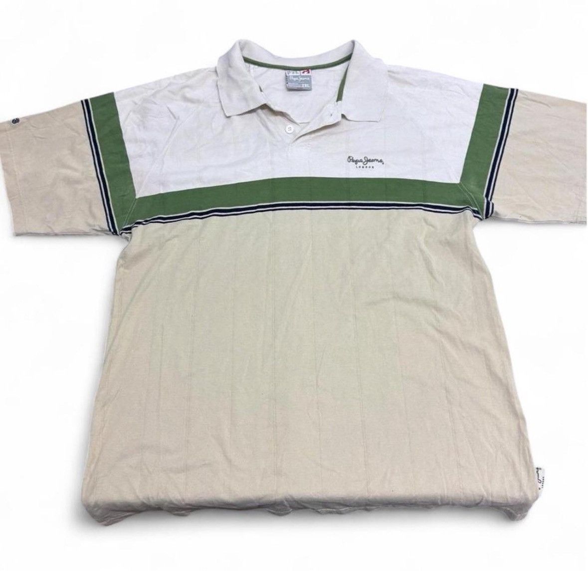 Pepe Jeans Vintage Pepe Jeans Polo Shirt Men's Size 2XL Size US XXL / EU 58 / 5 - 1 Thumbnail
