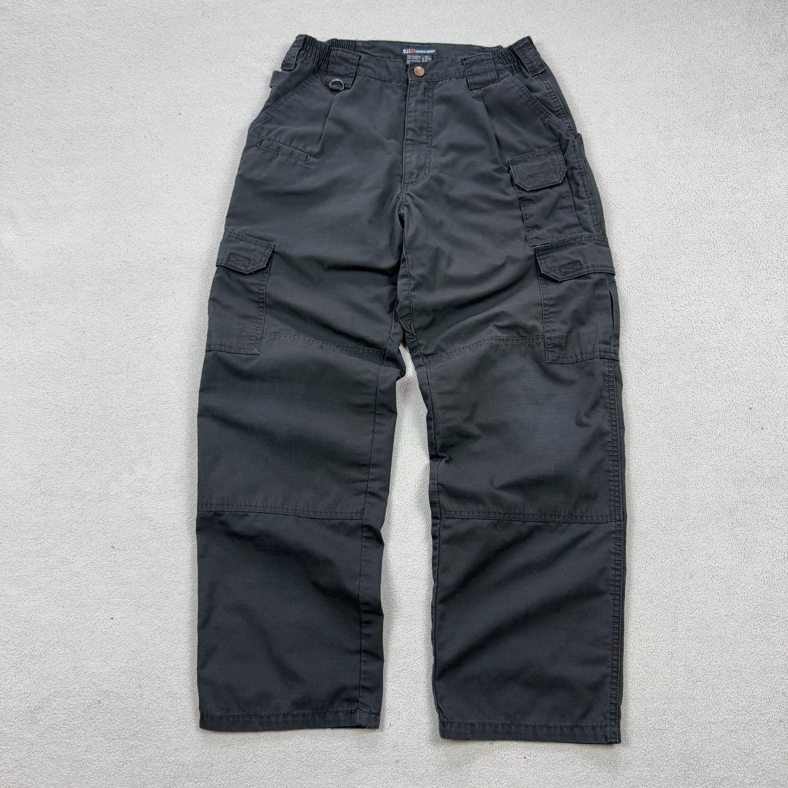 5.11 5.11 Tactical Pro Pants Gorpcore Black Ripstop Cargo 32x30 Size US 32 / EU 48 - 2 Thumbnail