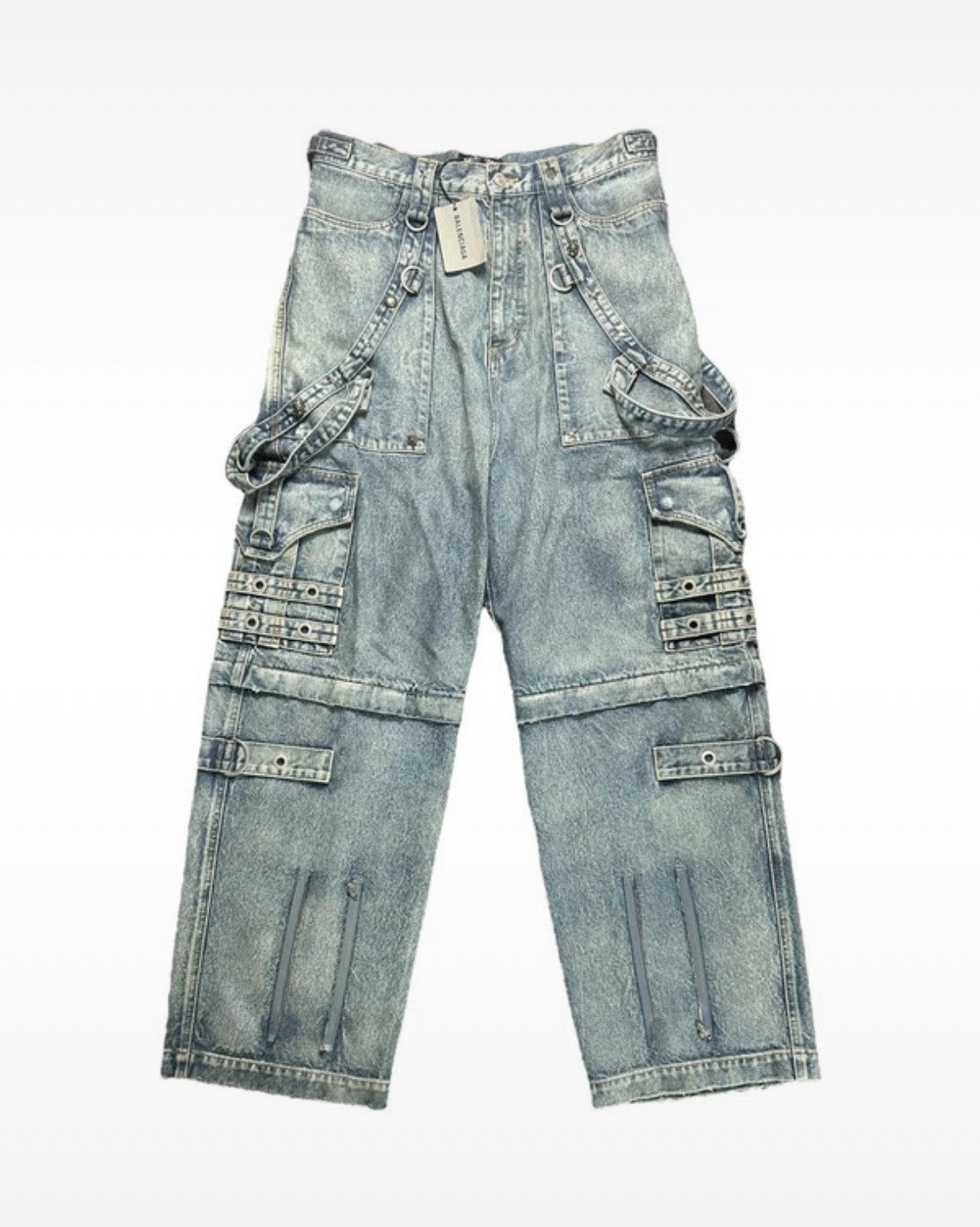 Balenciaga Balenciaga SS22 Raver denim 32 Size US 32 / EU 48 - 1 Thumbnail
