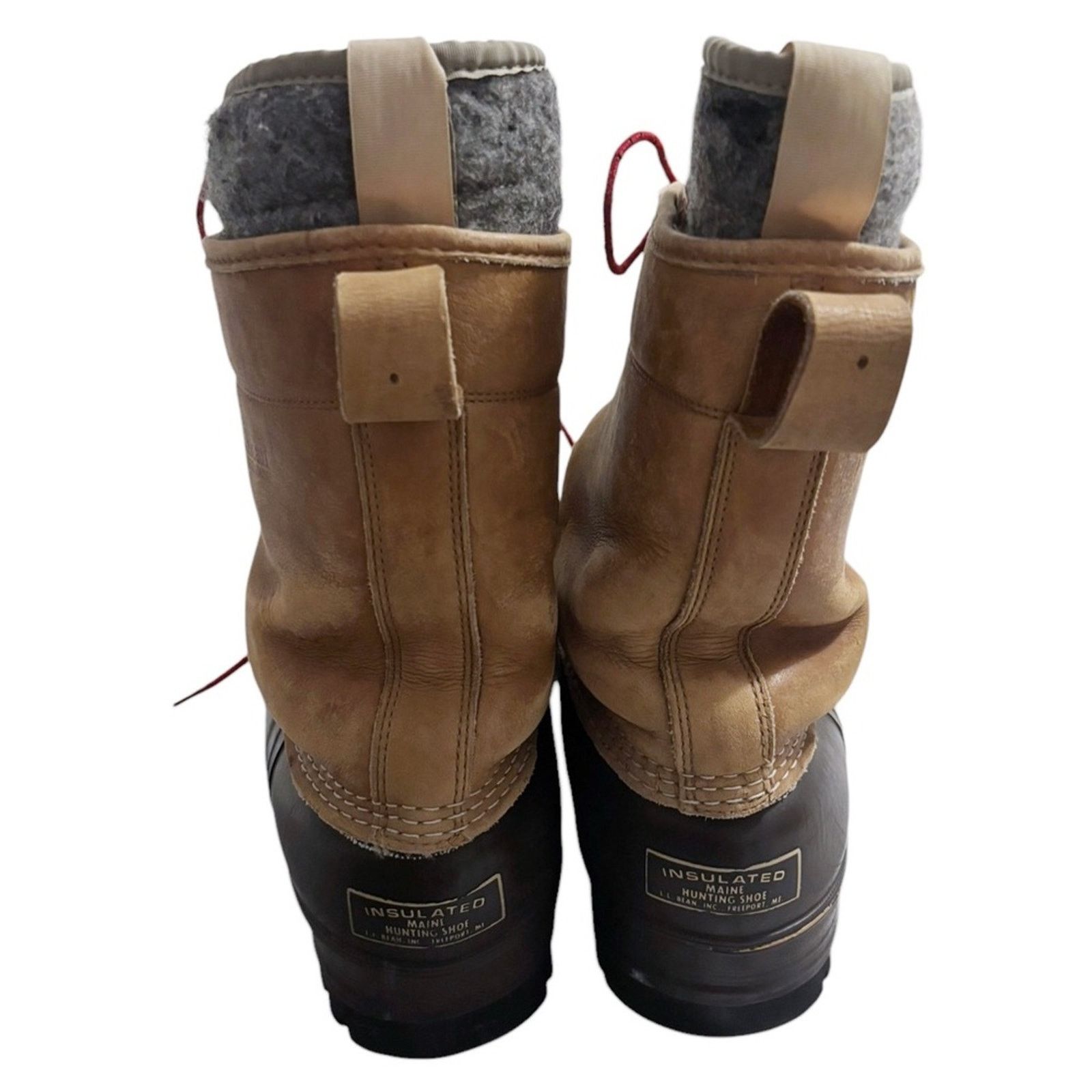 L.L. Bean Vintage L.L. Bean Maine Leather Pac Insulated Boot Size US 12 / EU 45 - 4 Thumbnail