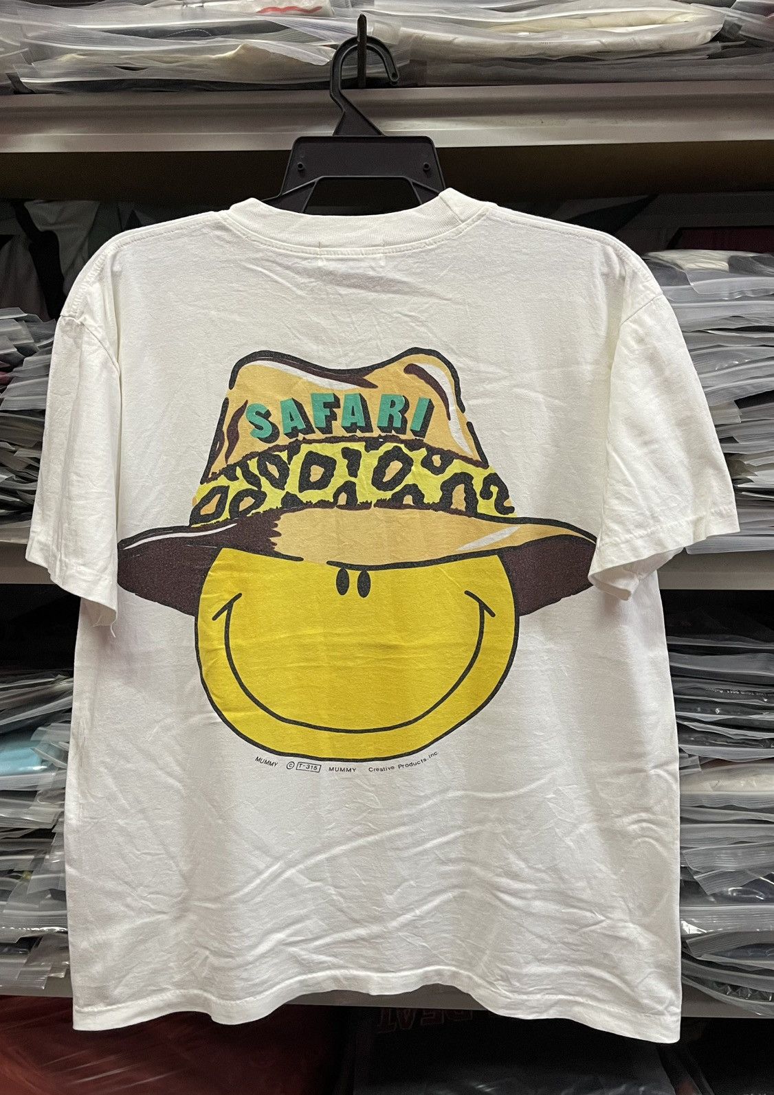Vintage Vintage 90s Smiley Face Very Rare🔥🔥🔥 Size US XL / EU 56 / 4 - 5 Thumbnail