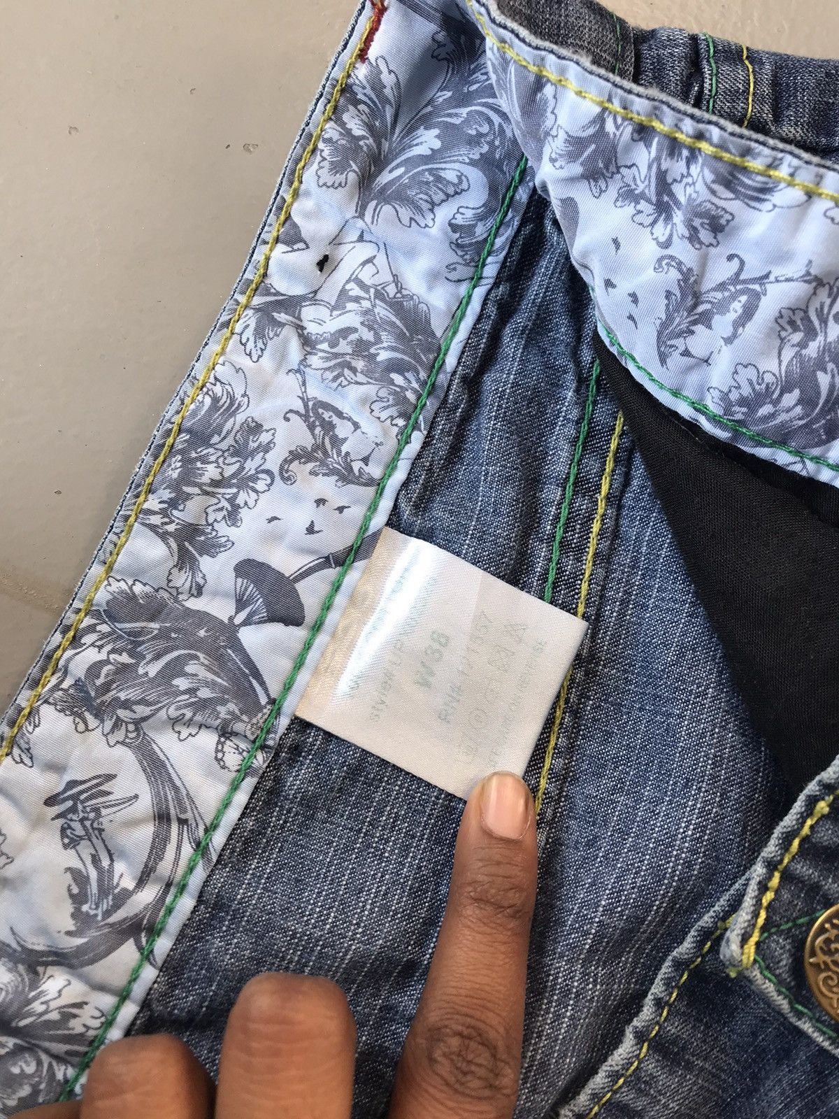 JNCO × Southpole × Vintage Vintage Y2K crazy embroidered denim Size US 38 / EU 54 - 8 Thumbnail