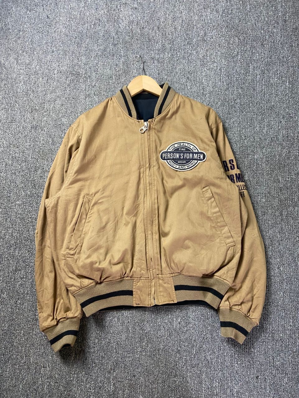PERSON'S PERSON’S For Men Reversible Bomber Jacket (203) Size US M / EU 48-50 / 2 - 1 Thumbnail