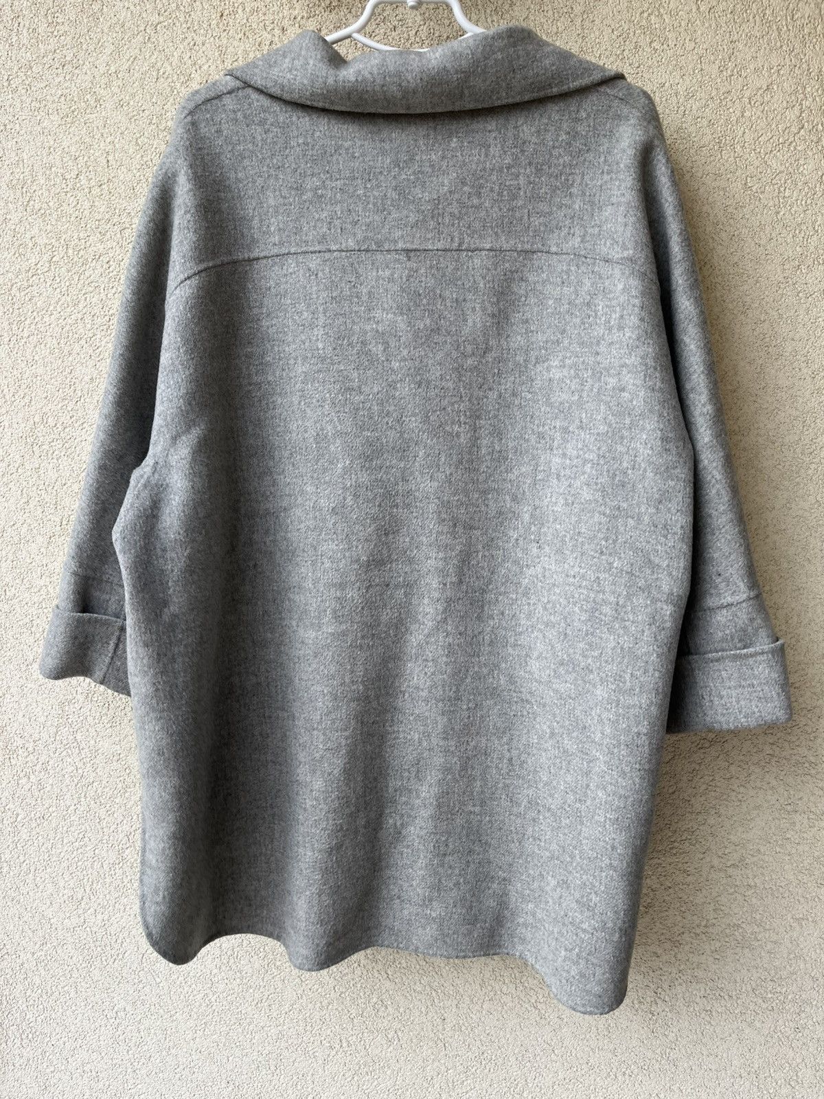 Max Mara × Weekend Max Mara Weekend Max Mara Wool Trench Coat Jacket Snap Close Size XL / US 12-14 / IT 48-50 - 21 Thumbnail
