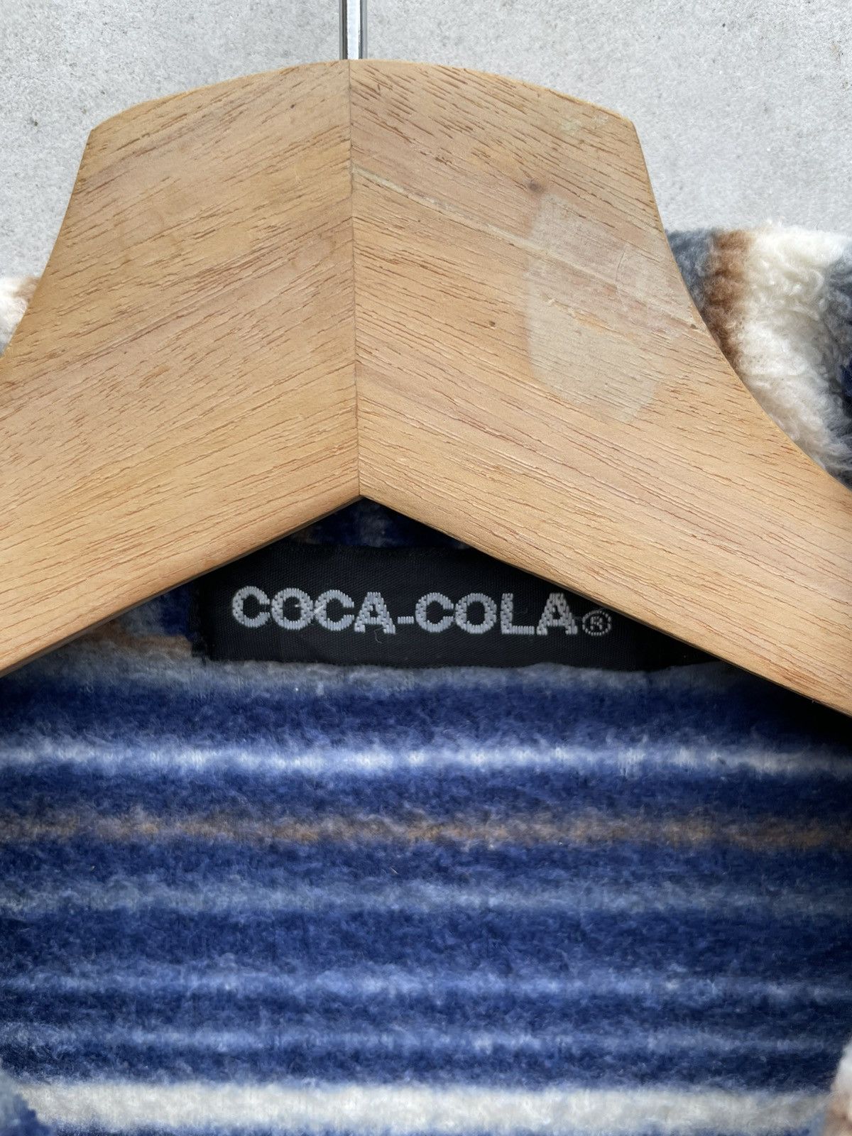 Coca Cola 🔥Accept Binding Offer🔥 Coca Cola Fleece Wool Jacket Size US XS / EU 42 / 0 - 4 Thumbnail