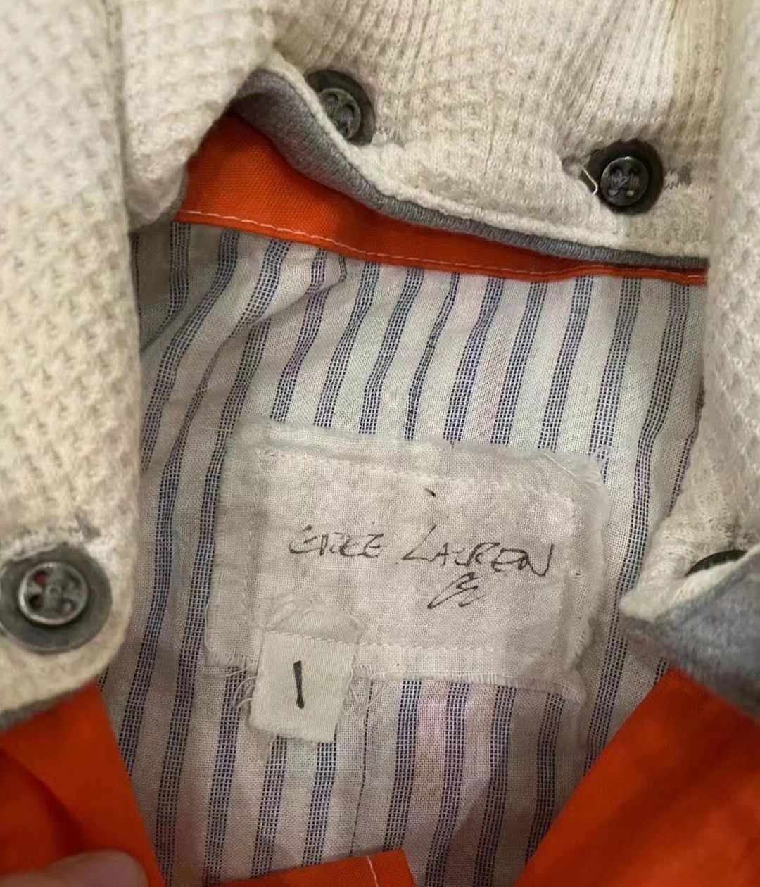 Greg Lauren greg lauren Classic Patchwork Varsity Trench Coat Size US S / EU 44-46 / 1 - 4 Thumbnail