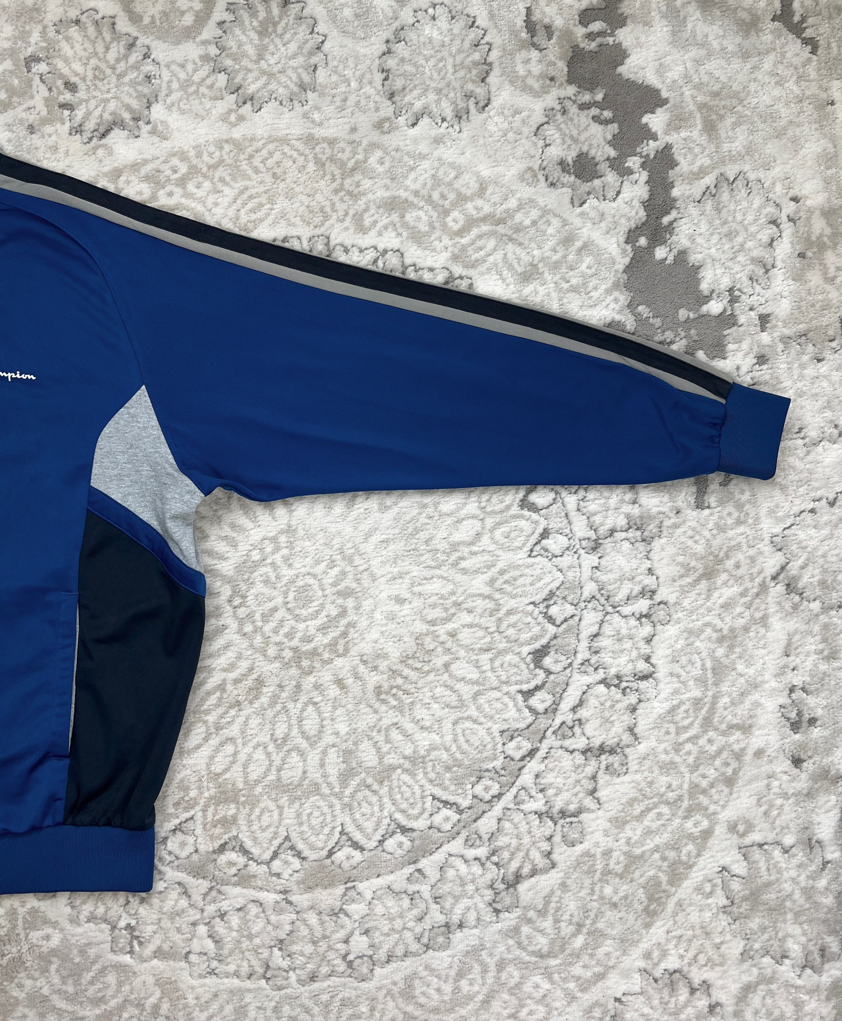 Champion Champion Retro Colorblock Track Jacket L (Blue/Navy/Grey) Size US L / EU 52-54 / 3 - 10 Thumbnail