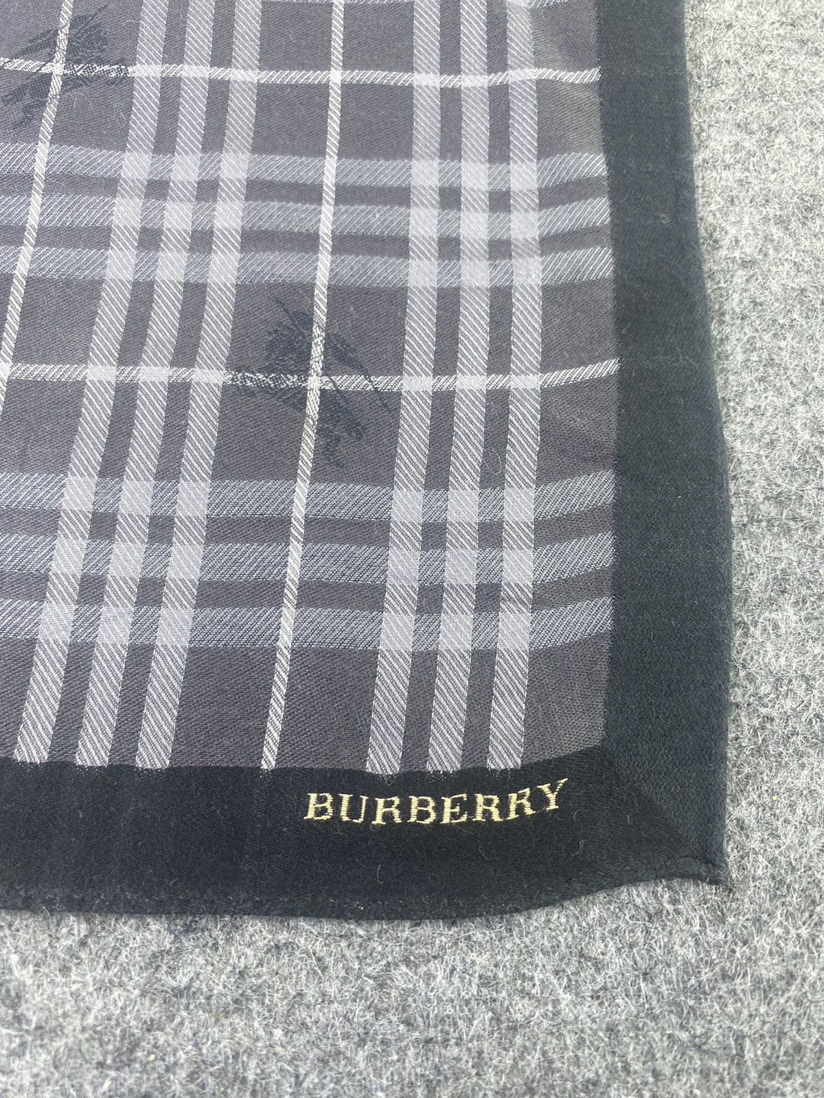 Burberry × Vintage Burberry Handkerchief / Bandana / Neckerchief-B063 Size ONE SIZE - 5 Thumbnail