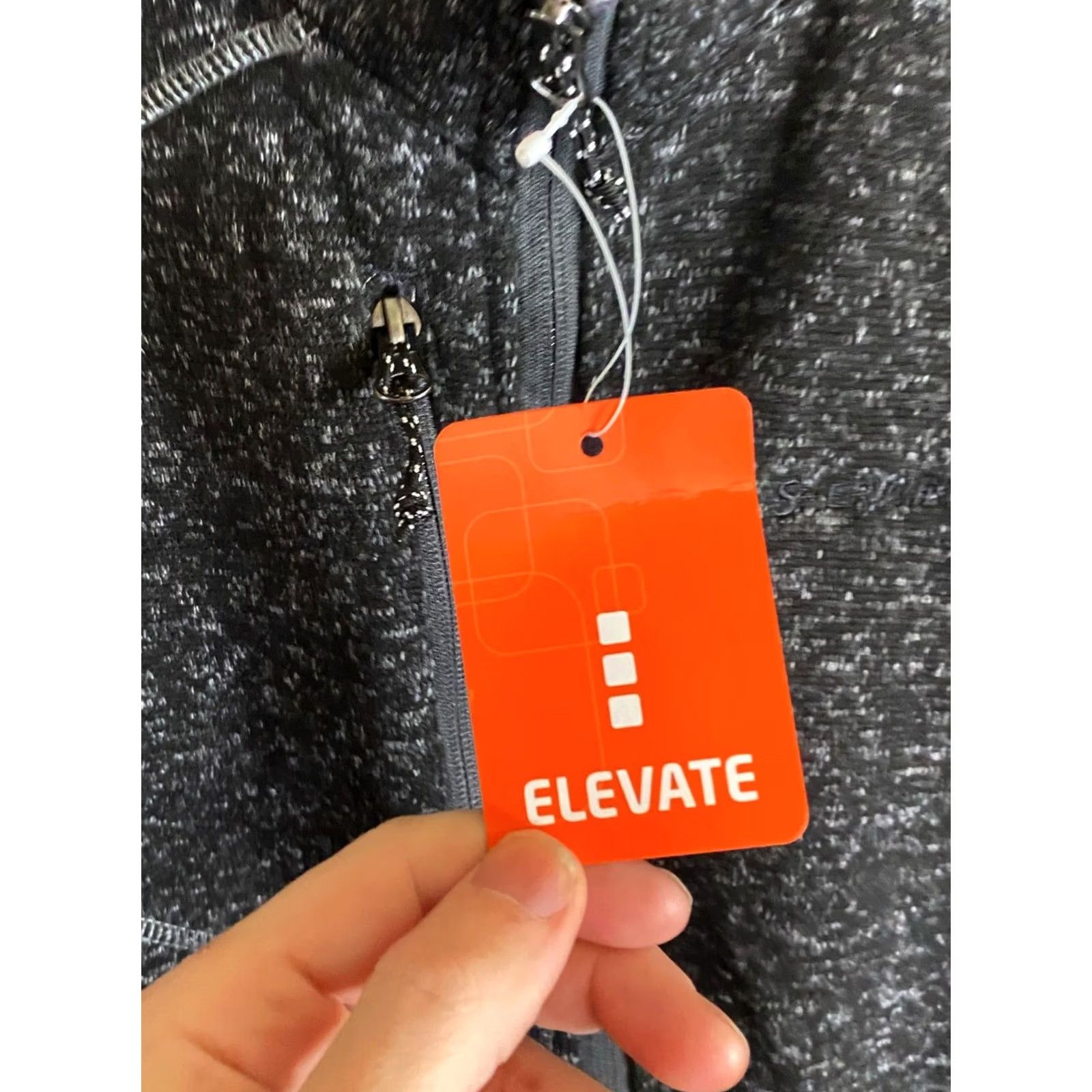 Vintage NWT Elevate Gray Zippered Multi Pocket Fleece Vest Medium M Mens Size US M / EU 48-50 / 2 - 5 Thumbnail