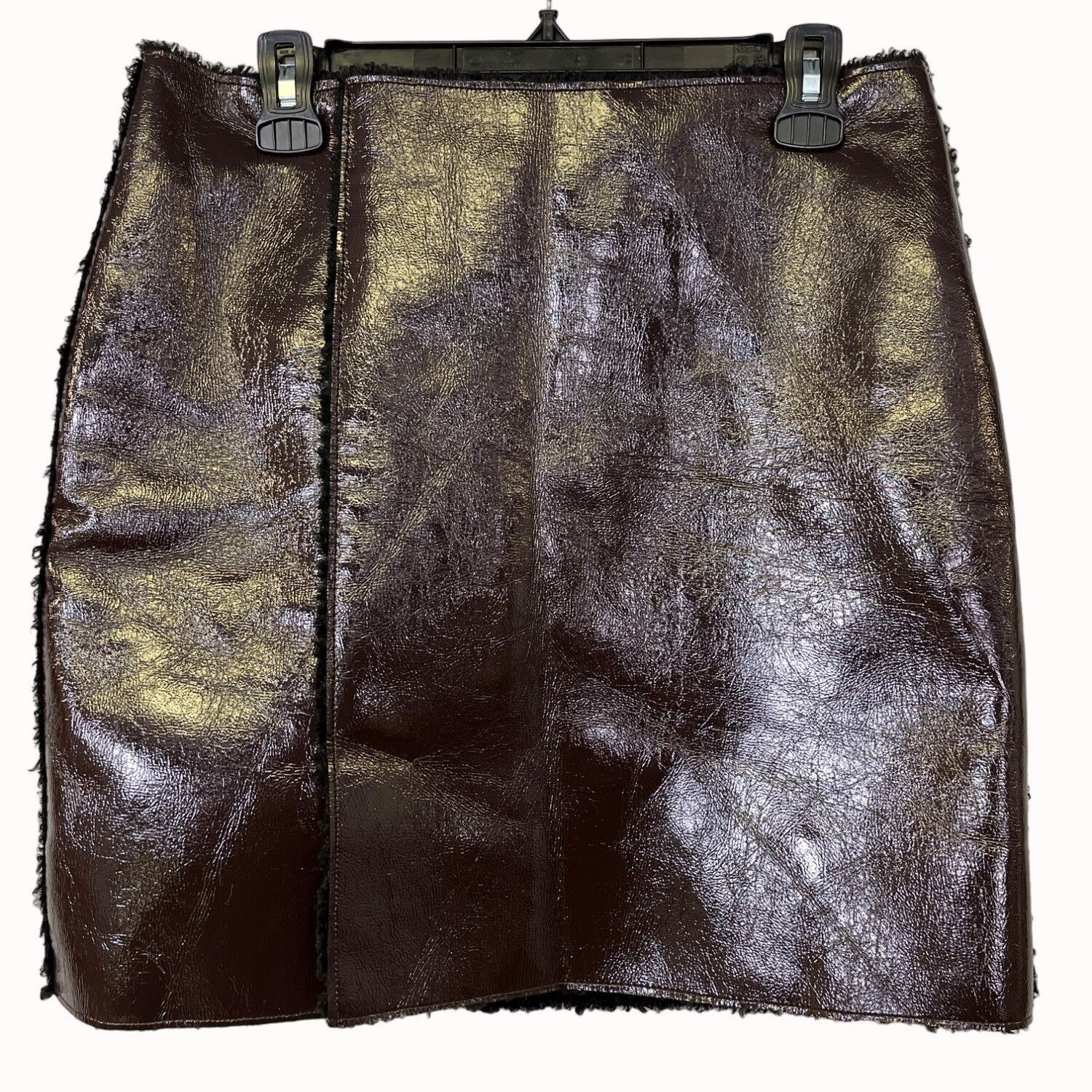 DKNY DKNY Womens Brown Mini A Line Skirt Size S SKU 6366 Size 32" / US 10 / IT 46 - 1 Thumbnail