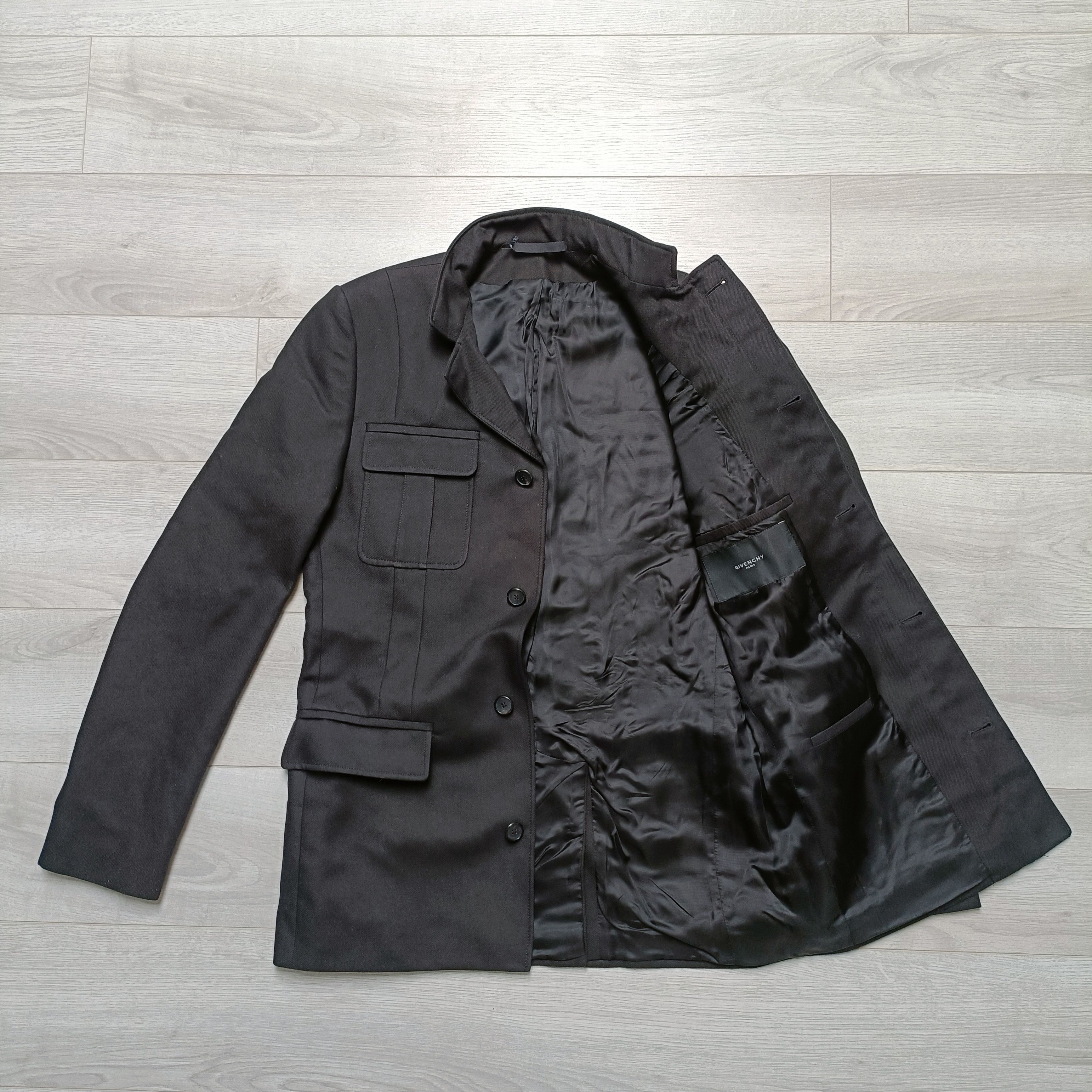 Givenchy Men's Black Cotton Jacket ! Size US M / EU 48-50 / 2 - 3 Thumbnail