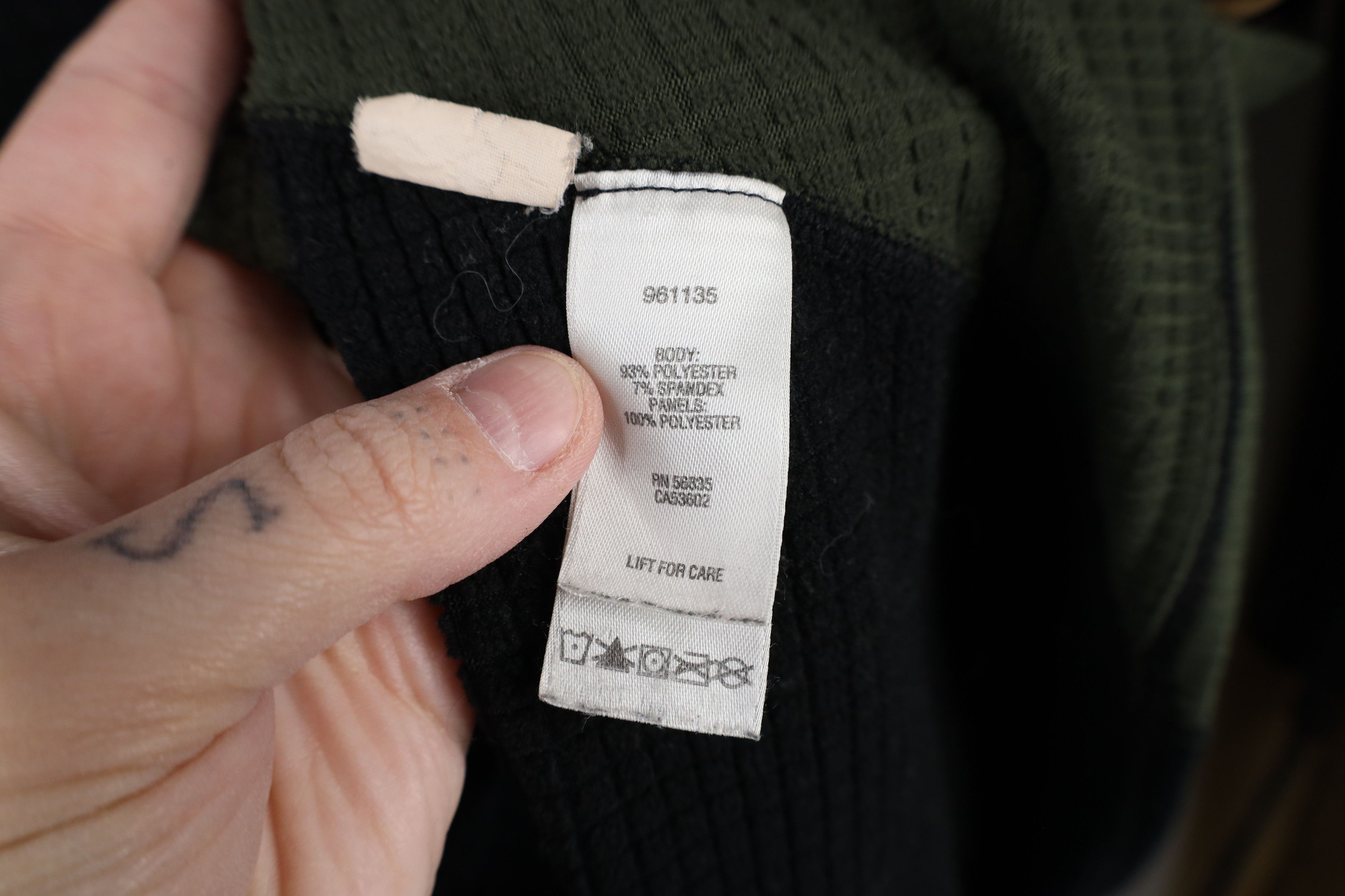 Cabelas × Vintage Vintage Cabelas Polartec Fleece Lined Thermal Base Sweater Size US XXL / EU 58 / 5 - 11 Thumbnail