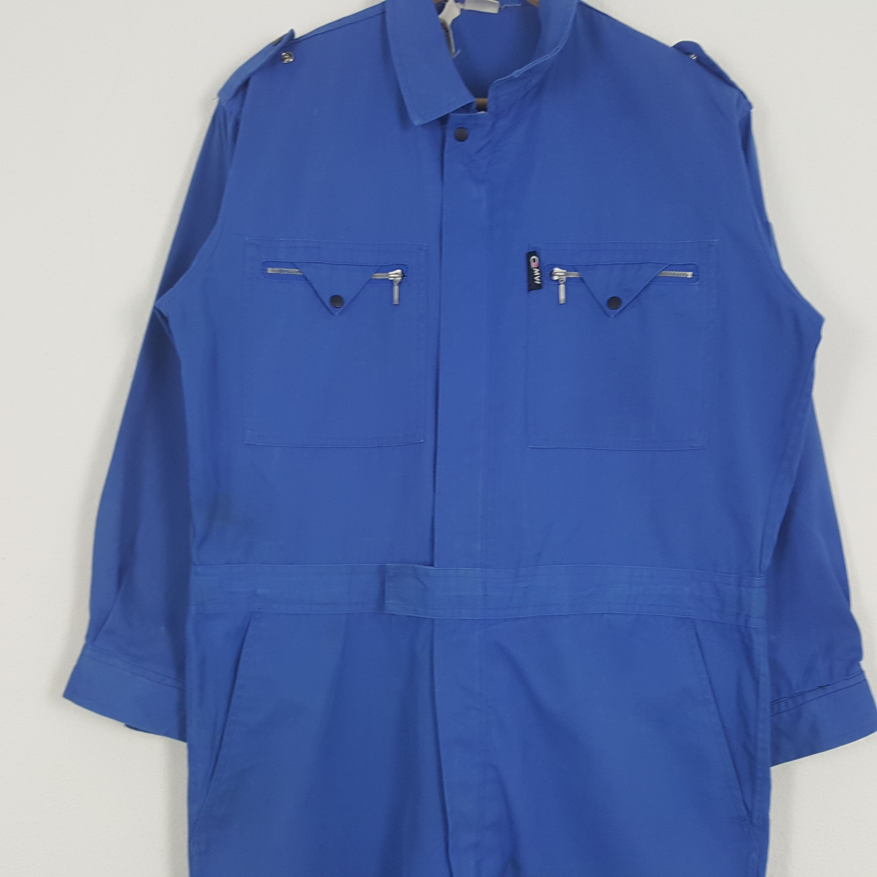 Japanese Brand × Vintage Vintage Kobuta Agriculture Machinery Worker Coverall Jacket Size US L / EU 52-54 / 3 - 5 Thumbnail