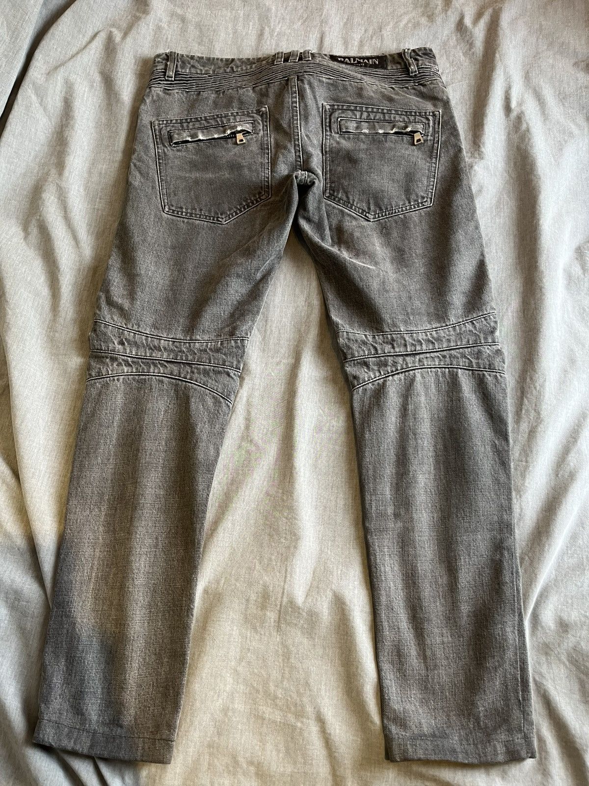 Balmain Balmain bikers ss14 Size US 30 / EU 46 - 2 Thumbnail