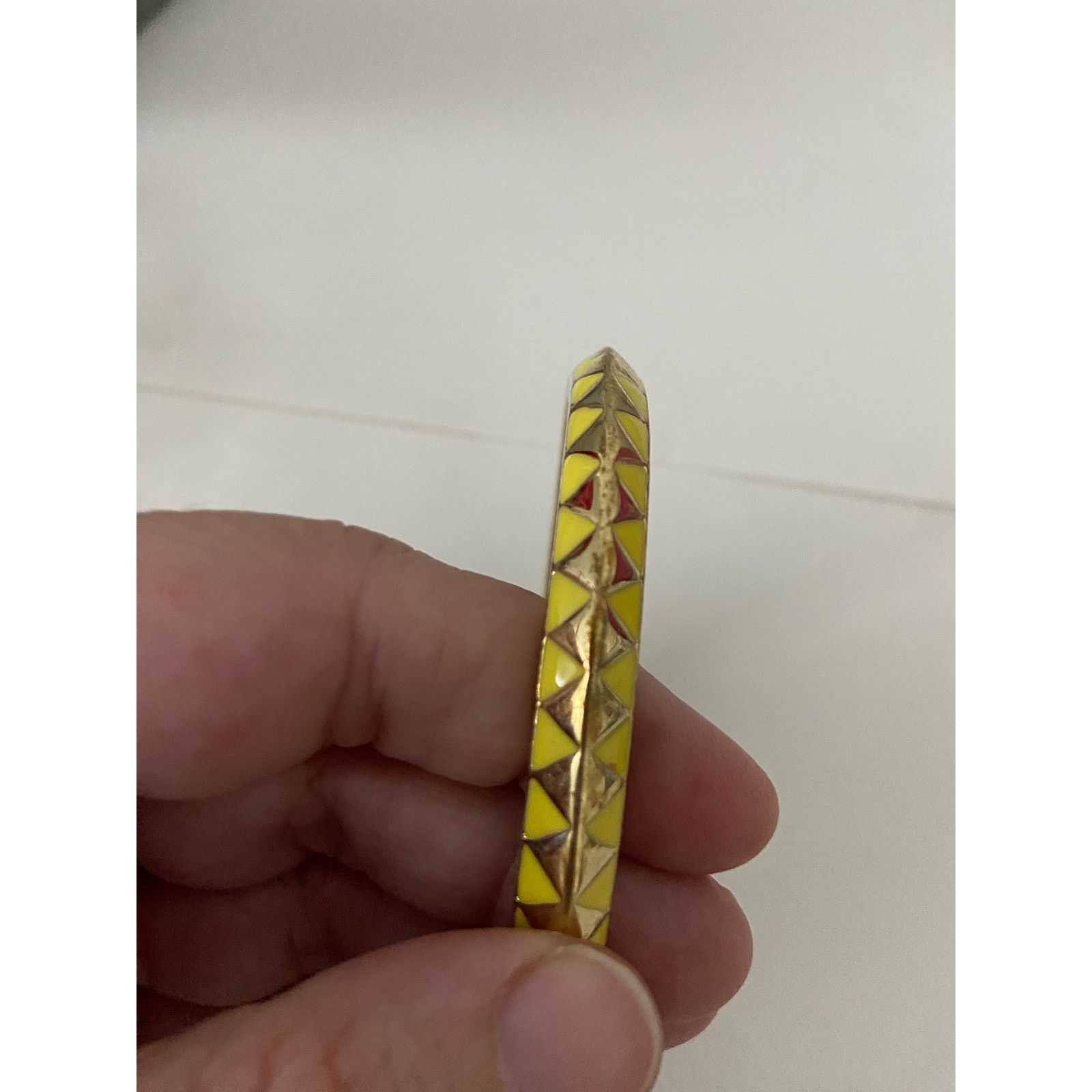Other yellow slim cuff bracelet Size ONE SIZE - 4 Thumbnail