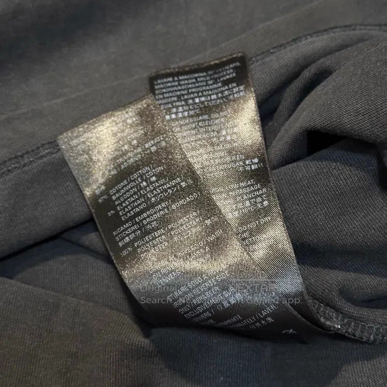 Balenciaga Balenciaga Distressed Washed Reverse Embroidered Logo T-Sh Size US XL / EU 56 / 4 - 9 Thumbnail