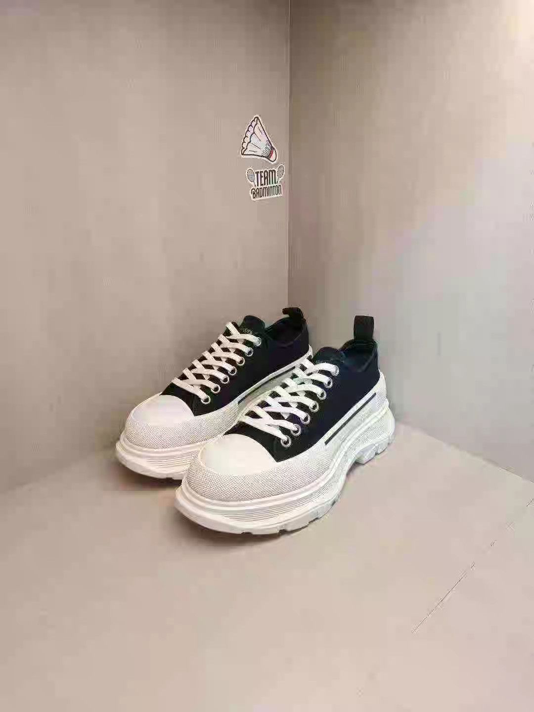 Alexander McQueen Alexander McQueen Martin Boots Black & White K15 Size US 7.5 / EU 40-41 - 1 Thumbnail
