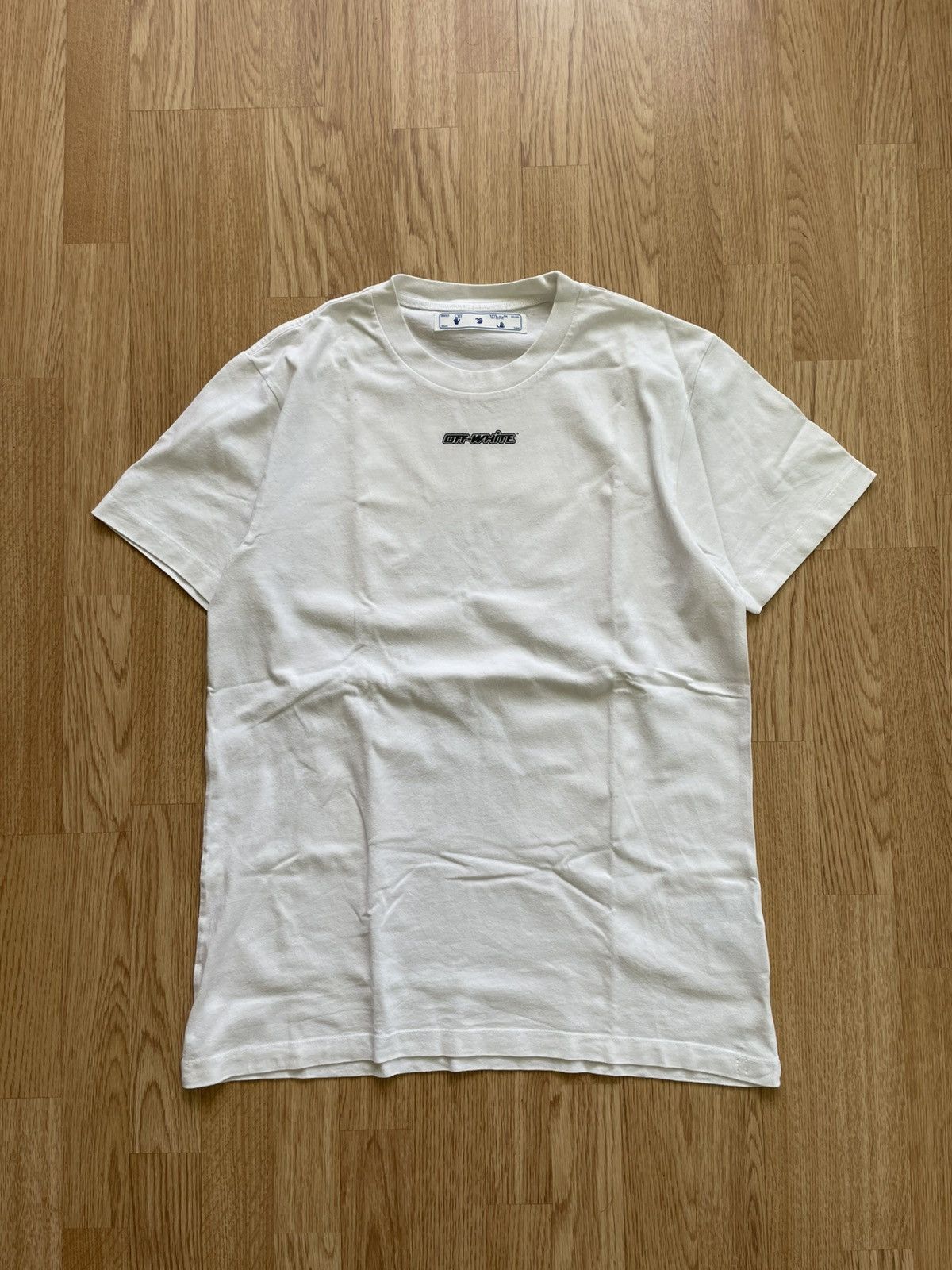 Off-White × Virgil Abloh Off-White White T-Shirt Size US M / EU 48-50 / 2 - 1 Thumbnail