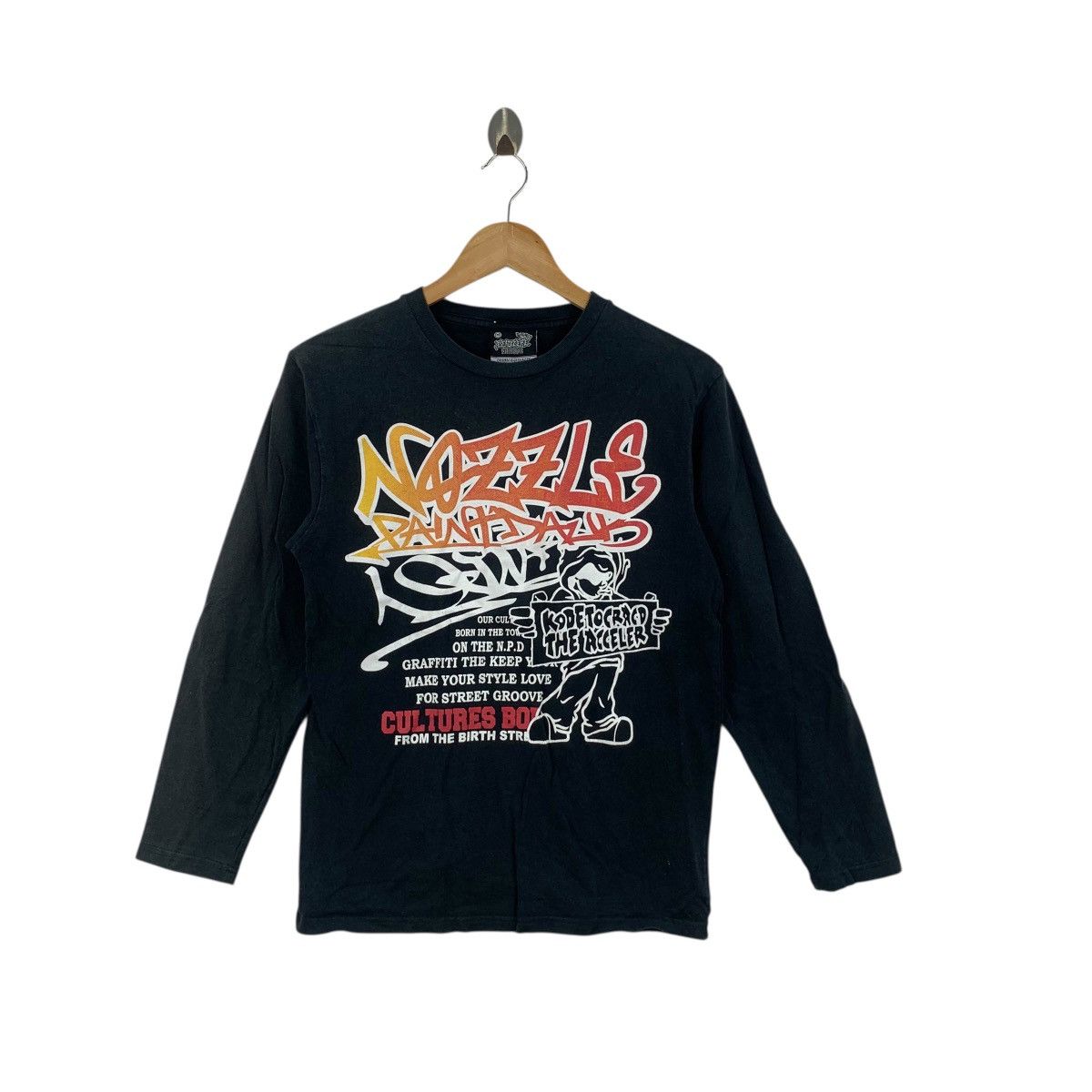 Beaumere BAUMERE BLACK LABEL Y2K Graffiti Nozzle Tee Shirt Top Turbo Size US M / EU 48-50 / 2 - 3 Thumbnail
