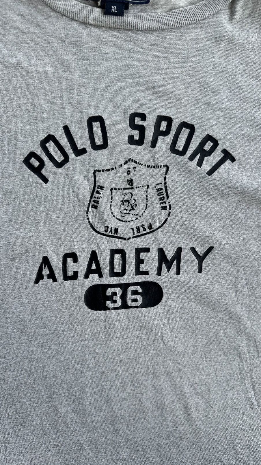 Vintage POLO SPORT ACADEMY BY POLO RALPH LAUREN WELL WORN TEE Size US XL / EU 56 / 4 - 2 Thumbnail