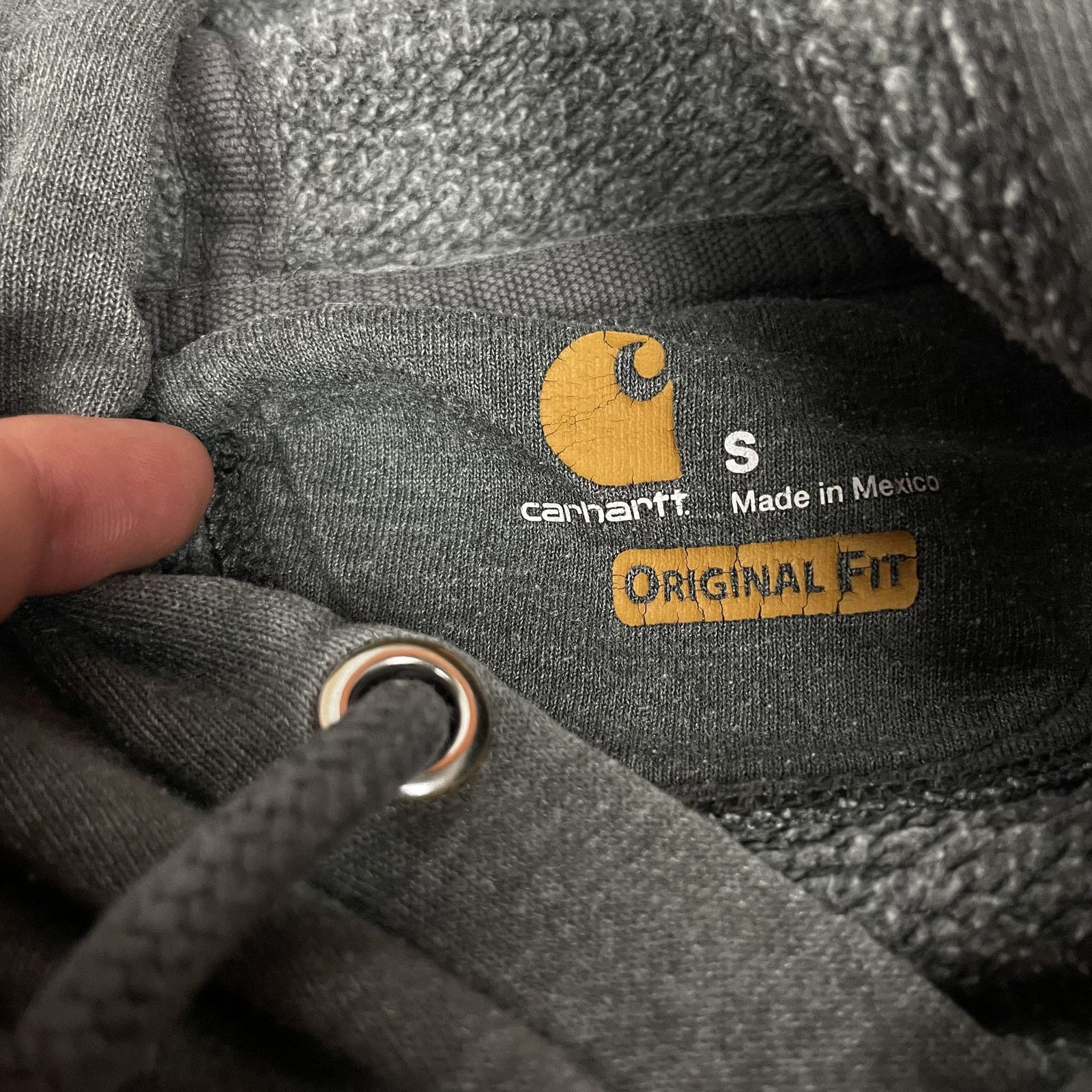 Carhartt Carhartt Men's Gray Midweight Logo Graphic Sweatshirt Small Size US S / EU 44-46 / 1 - 9 Thumbnail