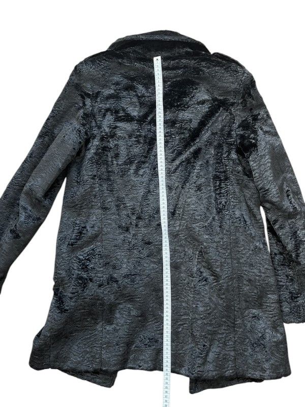 Saint Laurent Paris Saint Laurent Double-Breasted Astracan Fur Coat Size US S / EU 44-46 / 1 - 9 Thumbnail