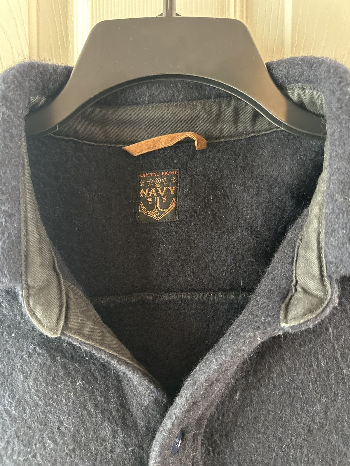 Kapital Kapital wool slappy coat- navy Size US XXL / EU 58 / 5 - 3 Thumbnail