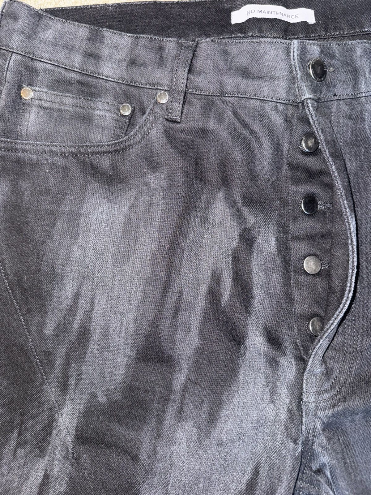 No Maintenance Black Denim Size US 36 / EU 52 - 12 Thumbnail