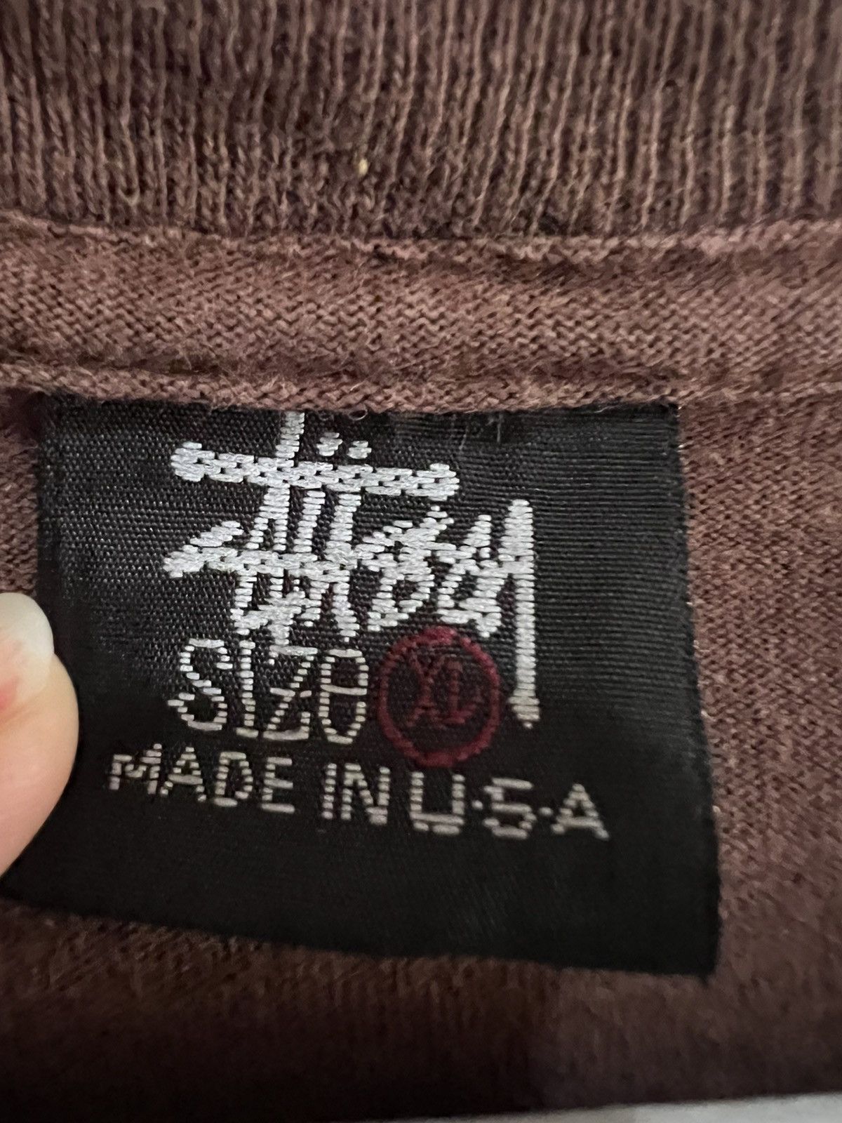Stussy Vintage Stussy Army Logo T-Shirt – OG Streetwear Classic Size US XL / EU 56 / 4 - 7 Thumbnail