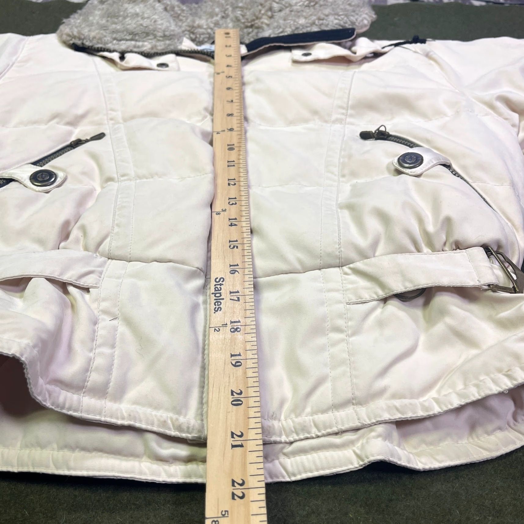 Vintage VINTAGE NILS Jacket Womens 8 White Ski Snowboard Fur Collar Made in USA 56 Size M / US 6-8 / IT 42-44 - 5 Thumbnail
