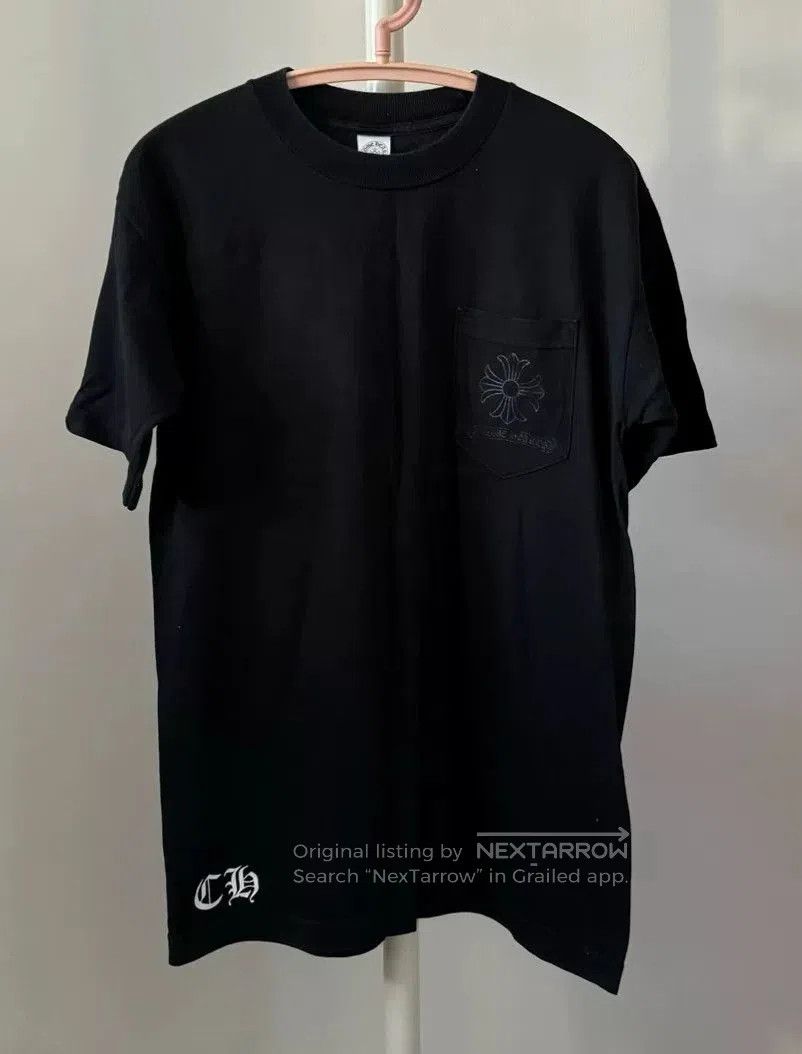 Chrome Hearts chrome hearts black pocket short sleeve shirt. Size US M / EU 48-50 / 2 - 2 Thumbnail